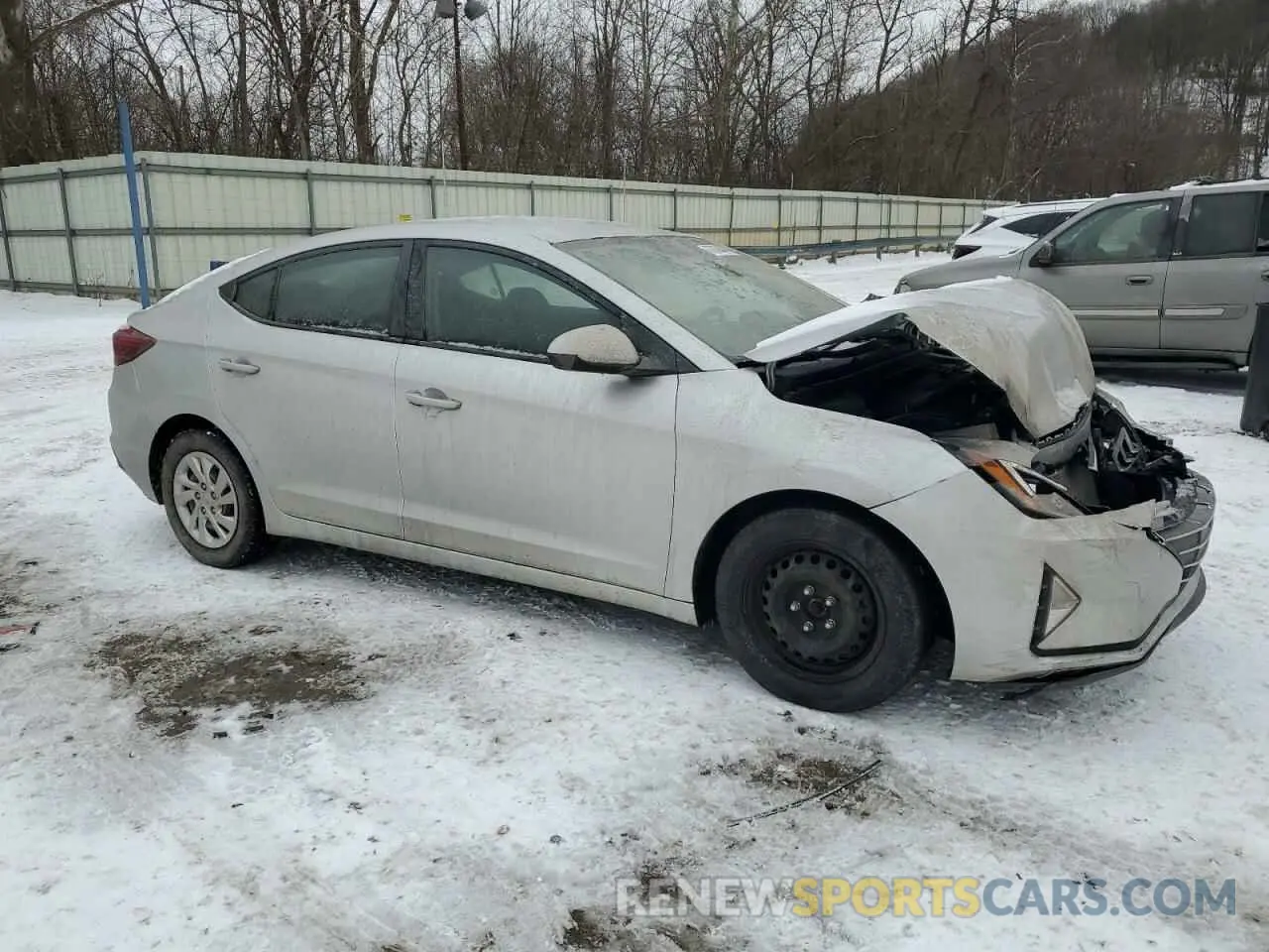 4 Фотография поврежденного автомобиля 5NPD74LFXKH419550 HYUNDAI ELANTRA 2019