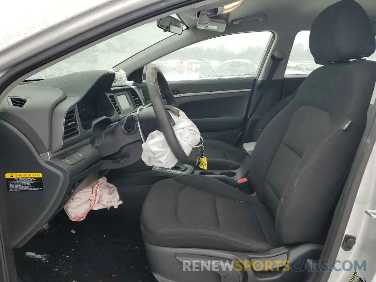 7 Фотография поврежденного автомобиля 5NPD74LFXKH419550 HYUNDAI ELANTRA 2019