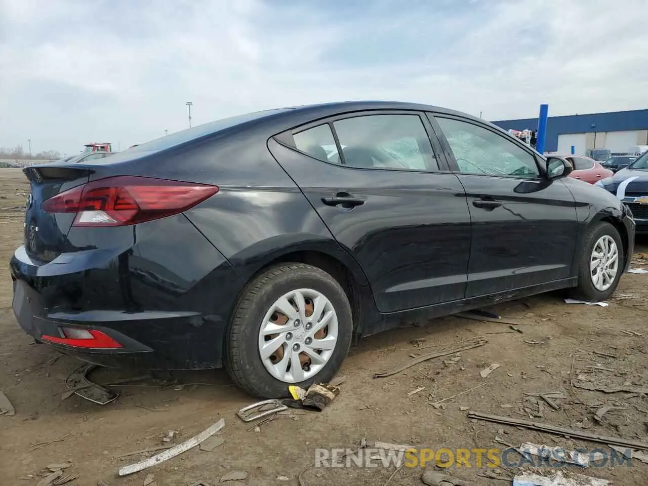 3 Фотография поврежденного автомобиля 5NPD74LFXKH429852 HYUNDAI ELANTRA 2019