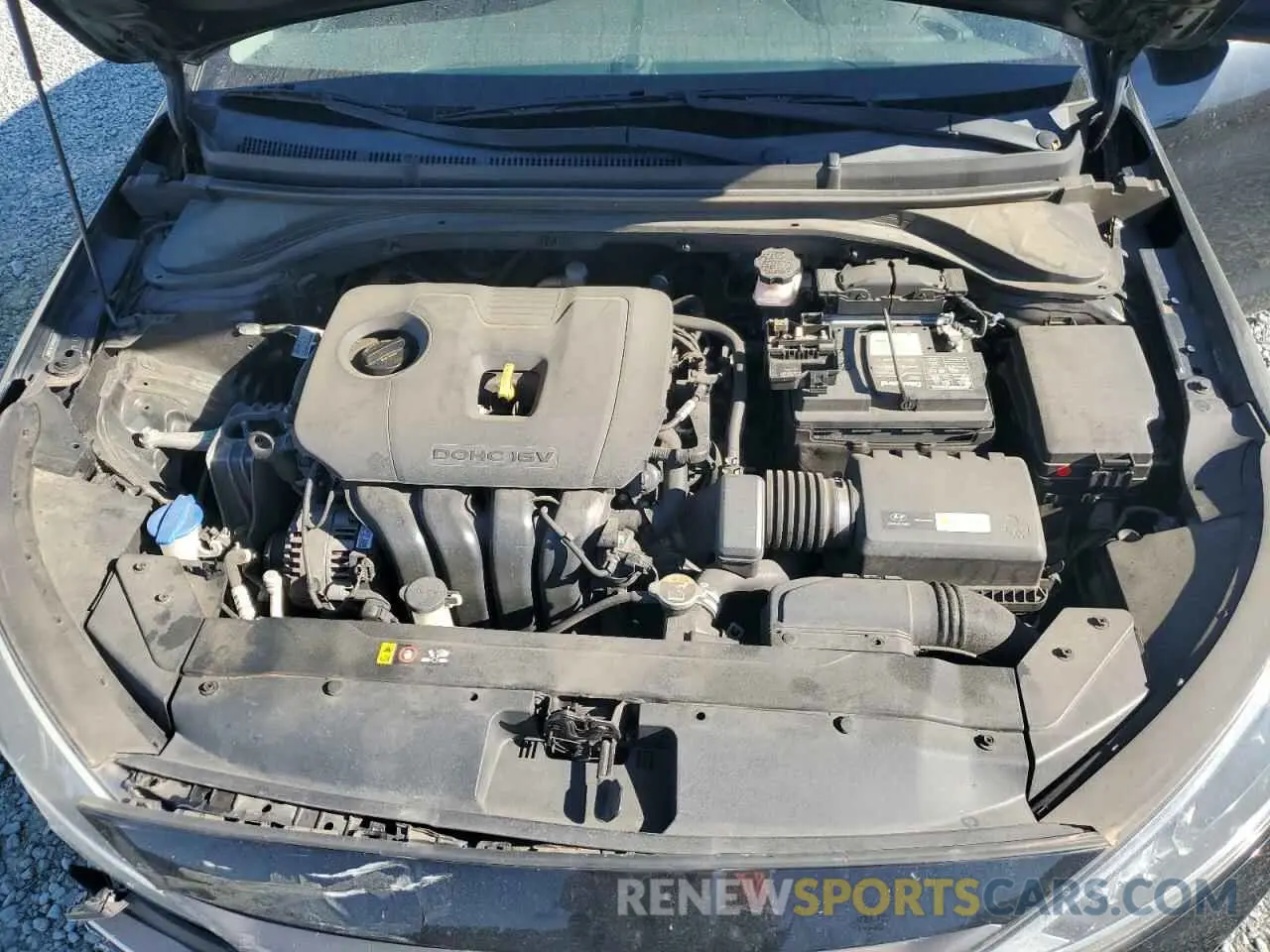 13 Photograph of a damaged car 5NPD74LFXKH431973 HYUNDAI ELANTRA 2019