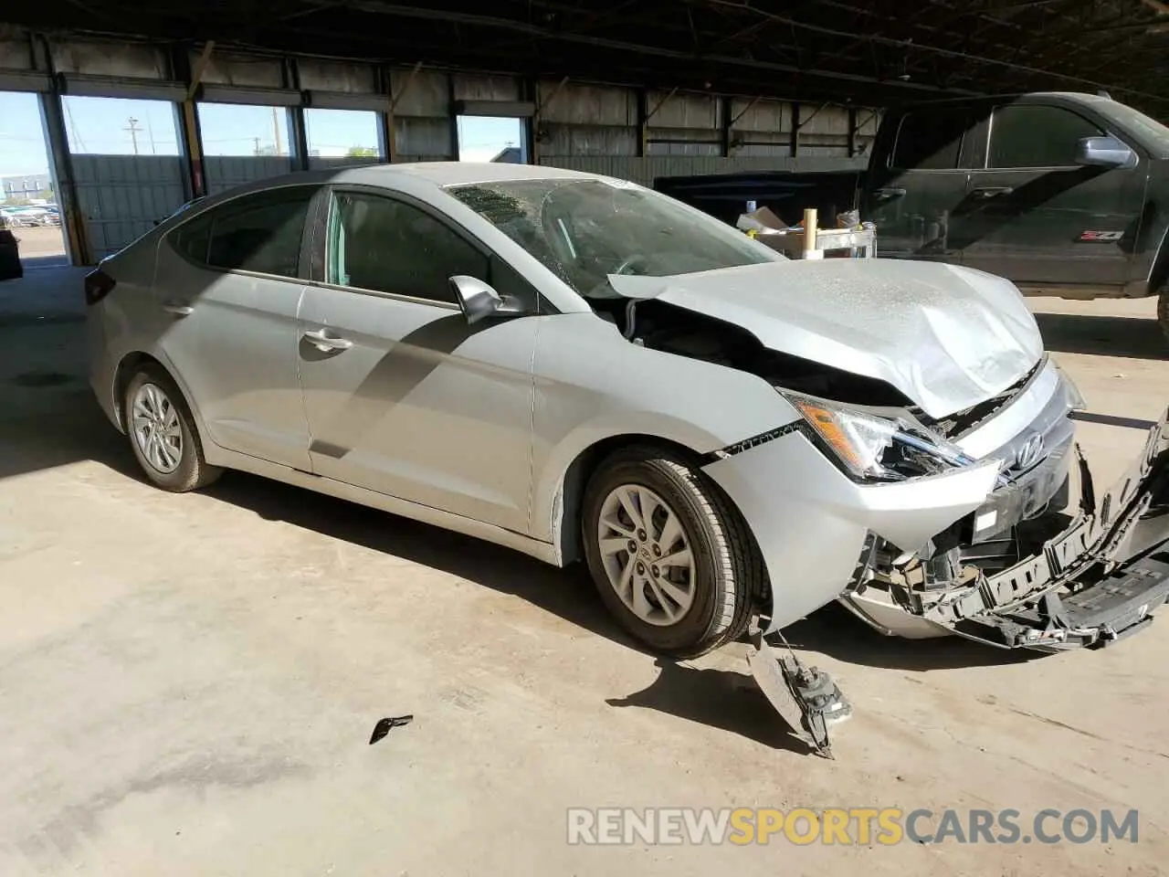 4 Photograph of a damaged car 5NPD74LFXKH457876 HYUNDAI ELANTRA 2019