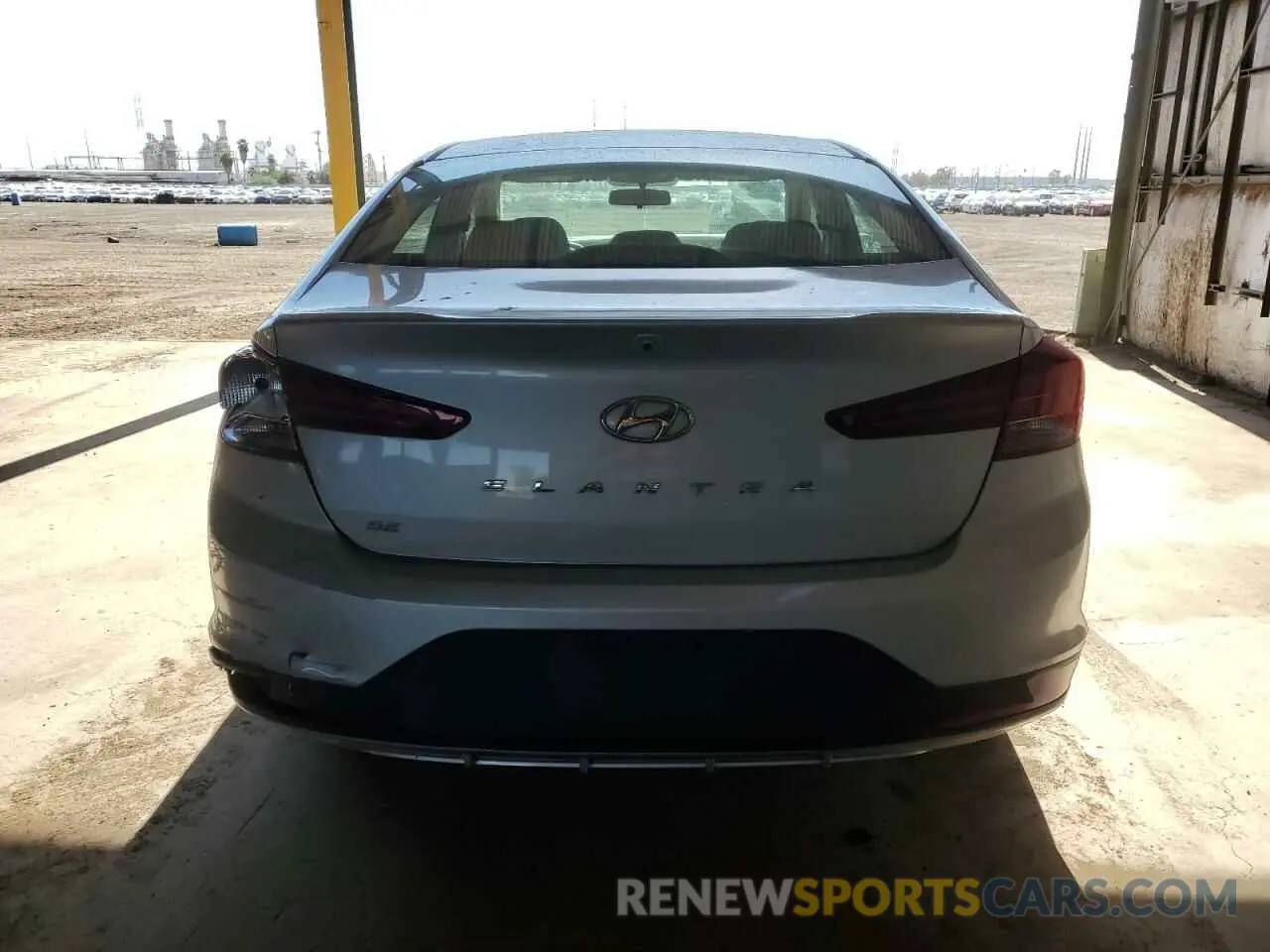 6 Photograph of a damaged car 5NPD74LFXKH457876 HYUNDAI ELANTRA 2019