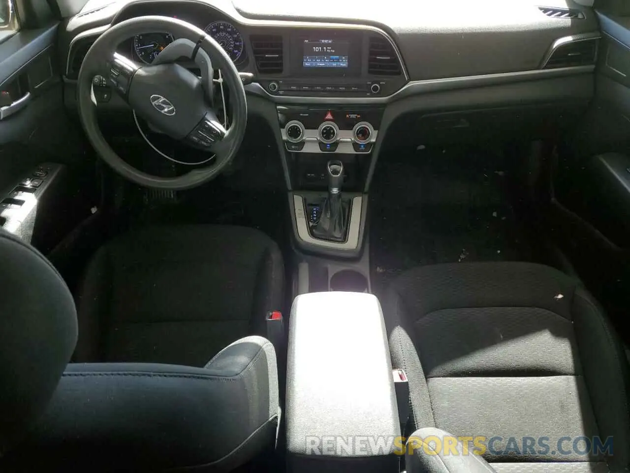 8 Photograph of a damaged car 5NPD74LFXKH457876 HYUNDAI ELANTRA 2019