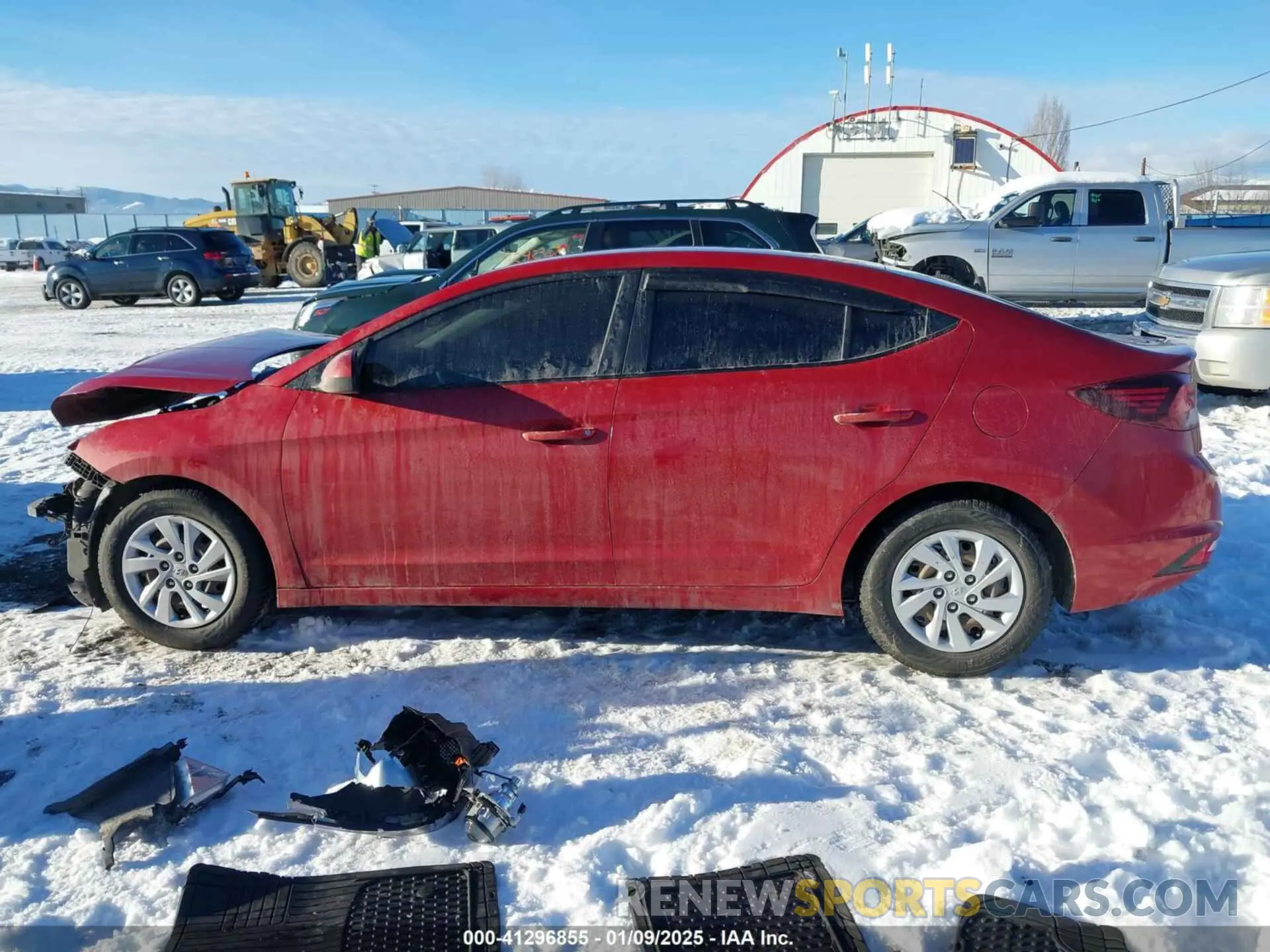 15 Photograph of a damaged car 5NPD74LFXKH493230 HYUNDAI ELANTRA 2019