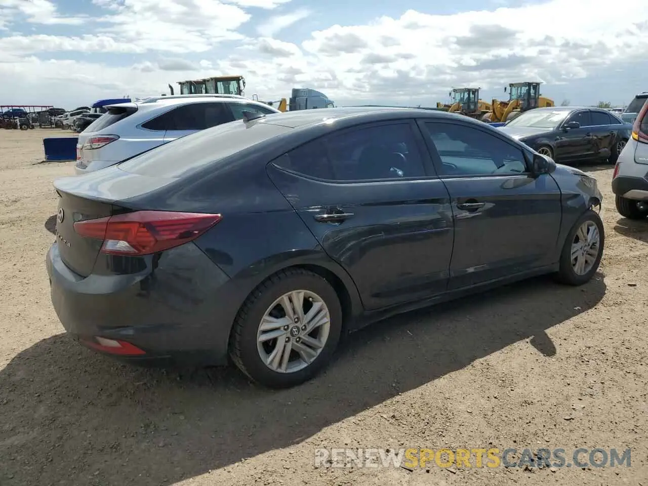 3 Photograph of a damaged car 5NPD84LF0KH426391 HYUNDAI ELANTRA 2019