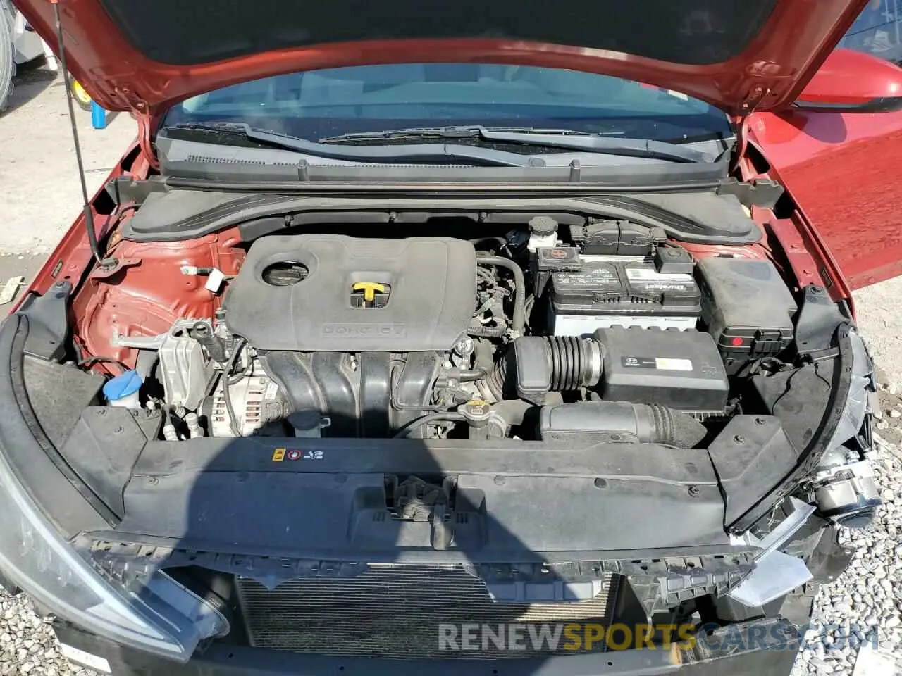 11 Photograph of a damaged car 5NPD84LF0KH432689 HYUNDAI ELANTRA 2019