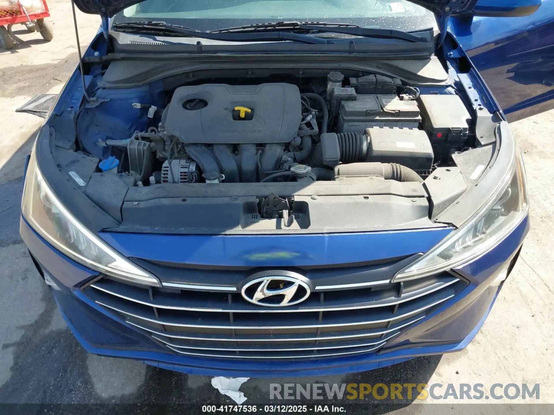 10 Фотография поврежденного автомобиля 5NPD84LF0KH435303 HYUNDAI ELANTRA 2019