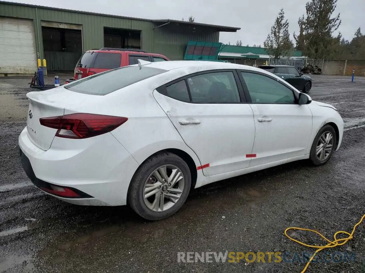 3 Photograph of a damaged car 5NPD84LF0KH452182 HYUNDAI ELANTRA 2019