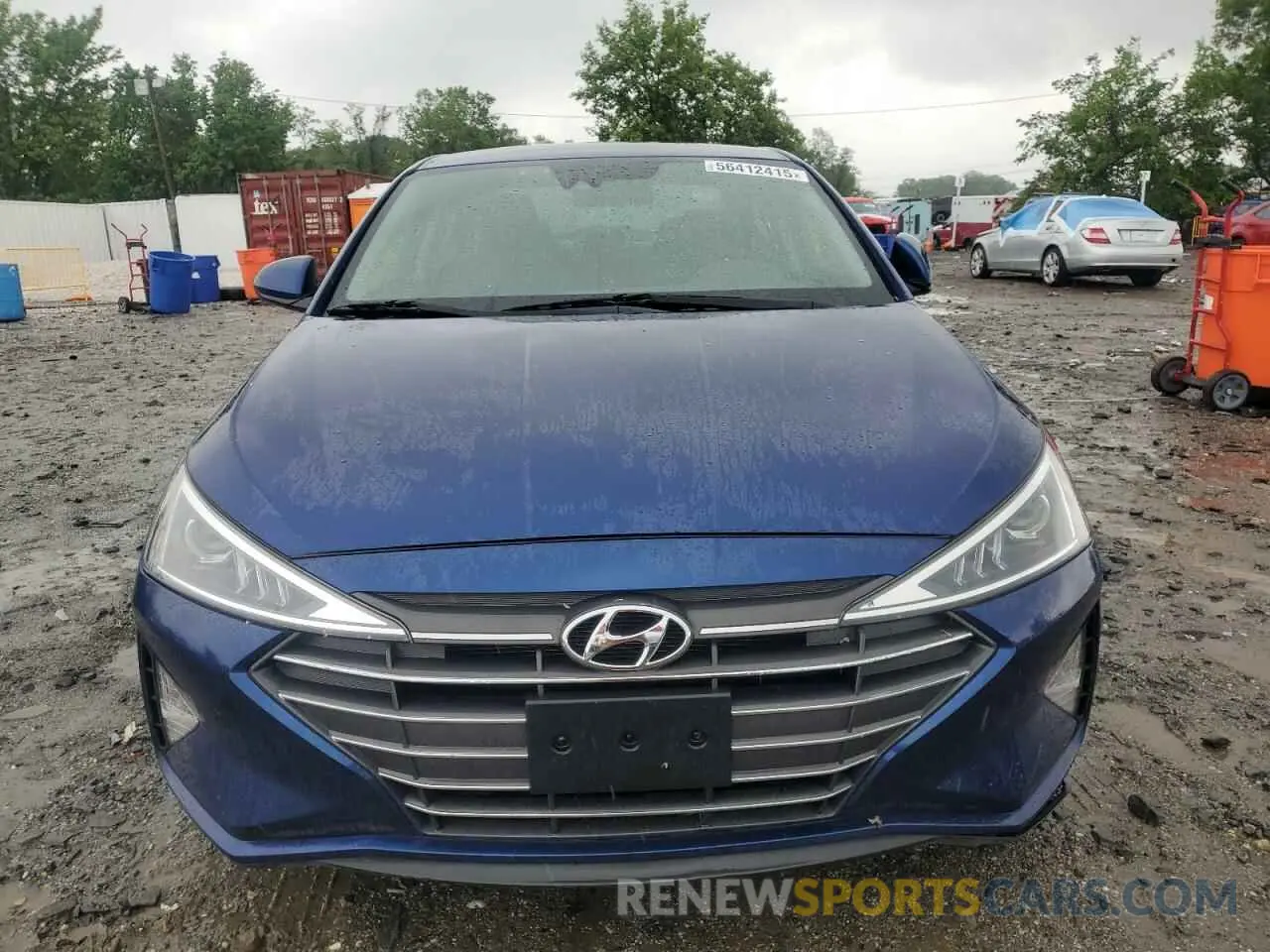 5 Photograph of a damaged car 5NPD84LF0KH469113 HYUNDAI ELANTRA 2019