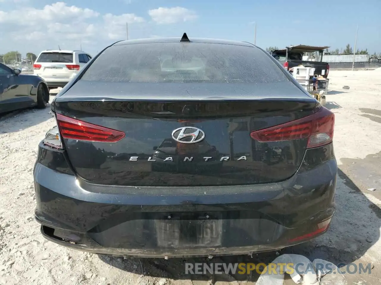 6 Photograph of a damaged car 5NPD84LF1KH436086 HYUNDAI ELANTRA 2019