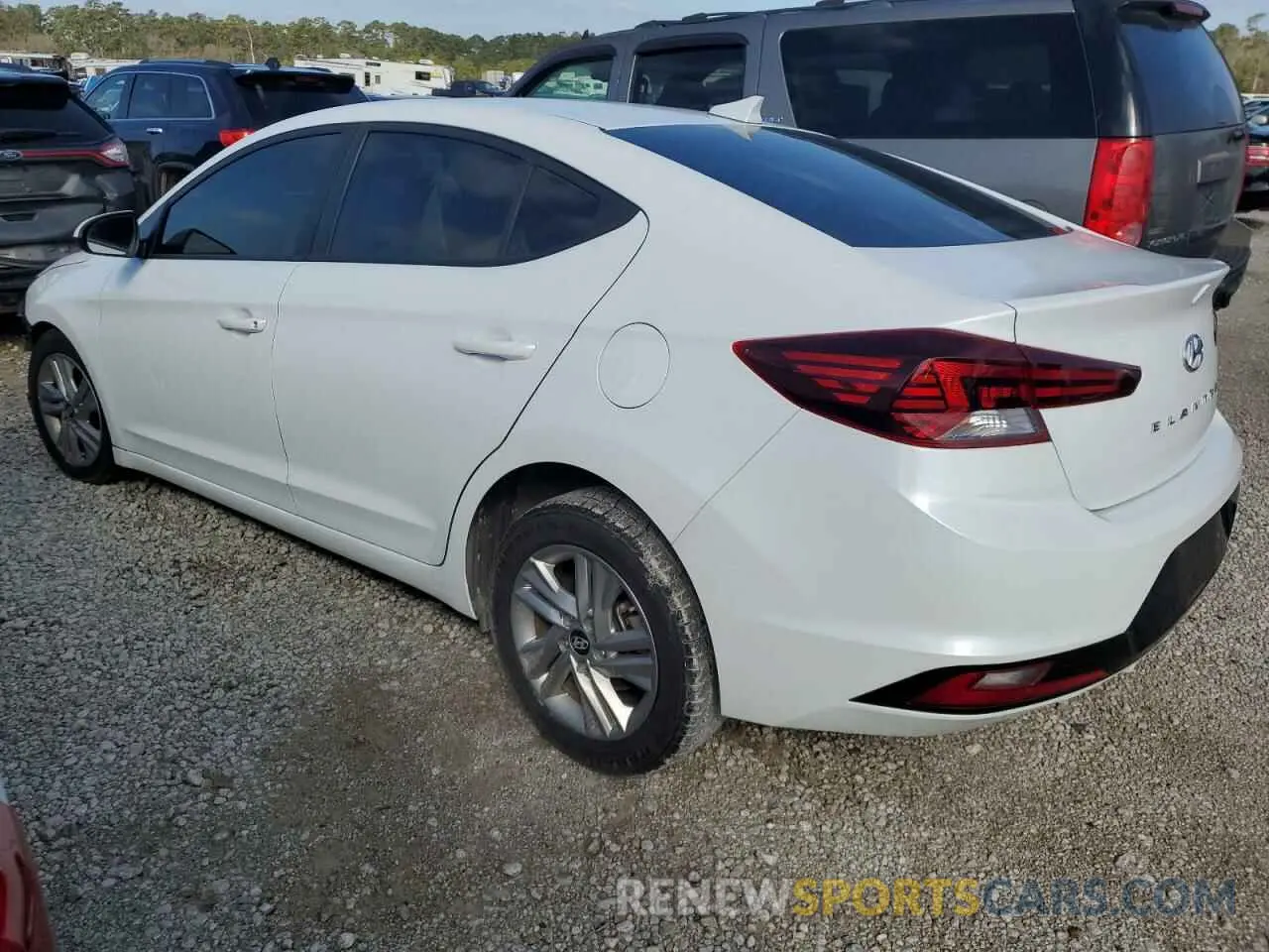 2 Photograph of a damaged car 5NPD84LF1KH439960 HYUNDAI ELANTRA 2019