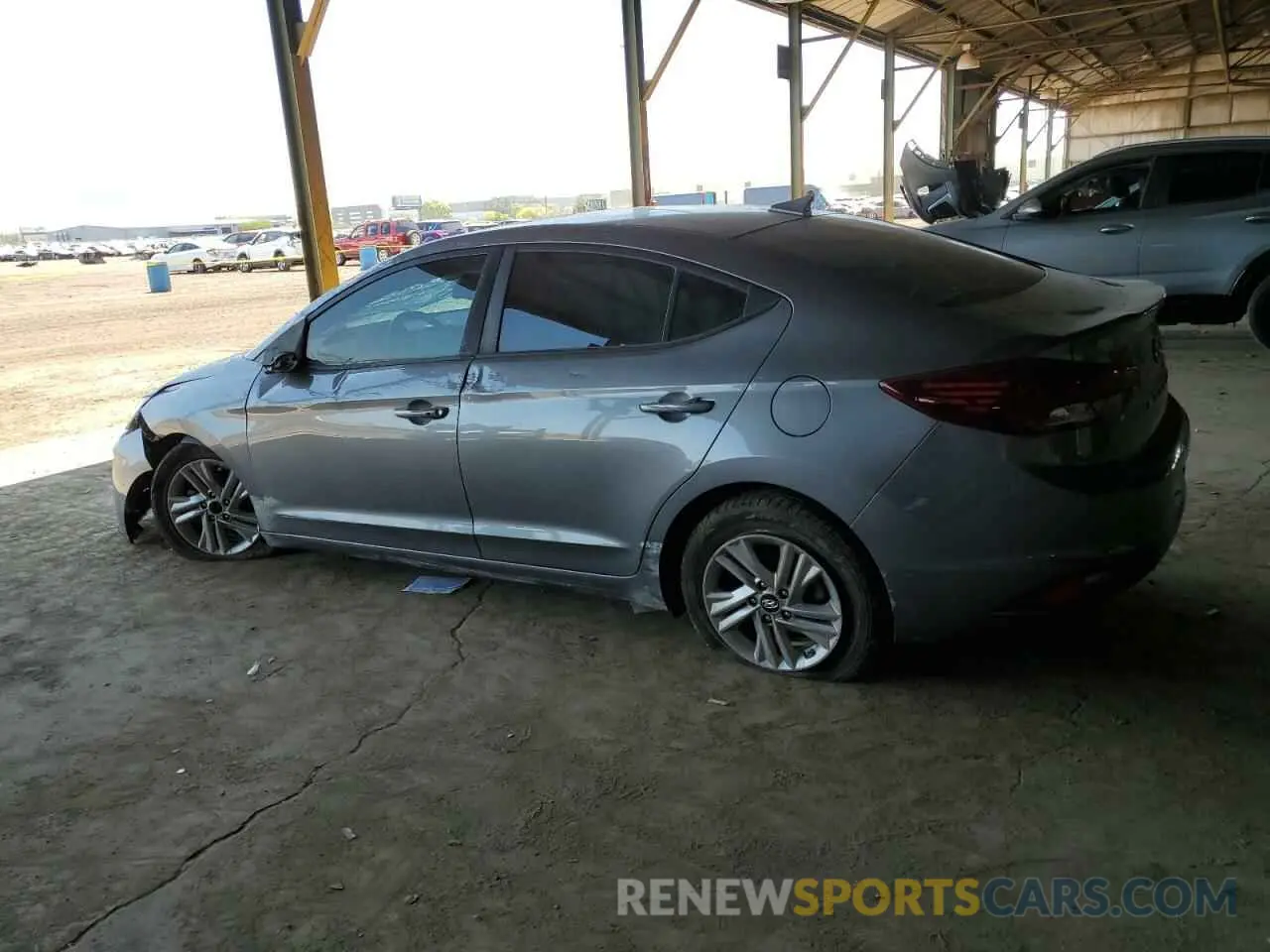 2 Фотография поврежденного автомобиля 5NPD84LF1KH444639 HYUNDAI ELANTRA 2019