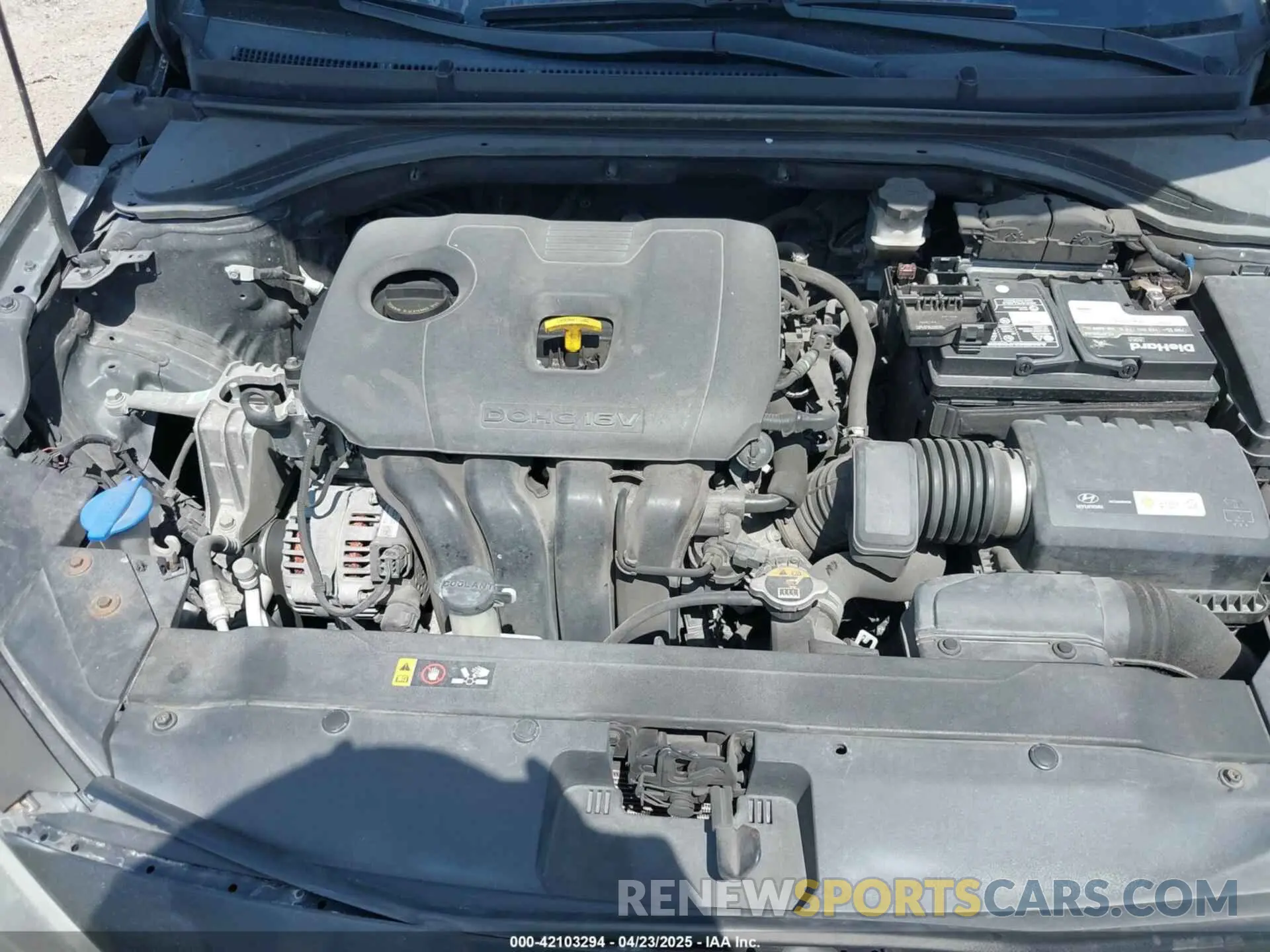 10 Фотография поврежденного автомобиля 5NPD84LF1KH453423 HYUNDAI ELANTRA 2019