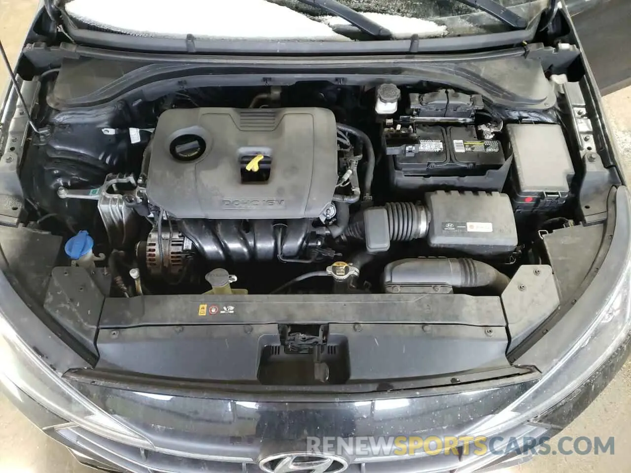 11 Photograph of a damaged car 5NPD84LF1KH465863 HYUNDAI ELANTRA 2019
