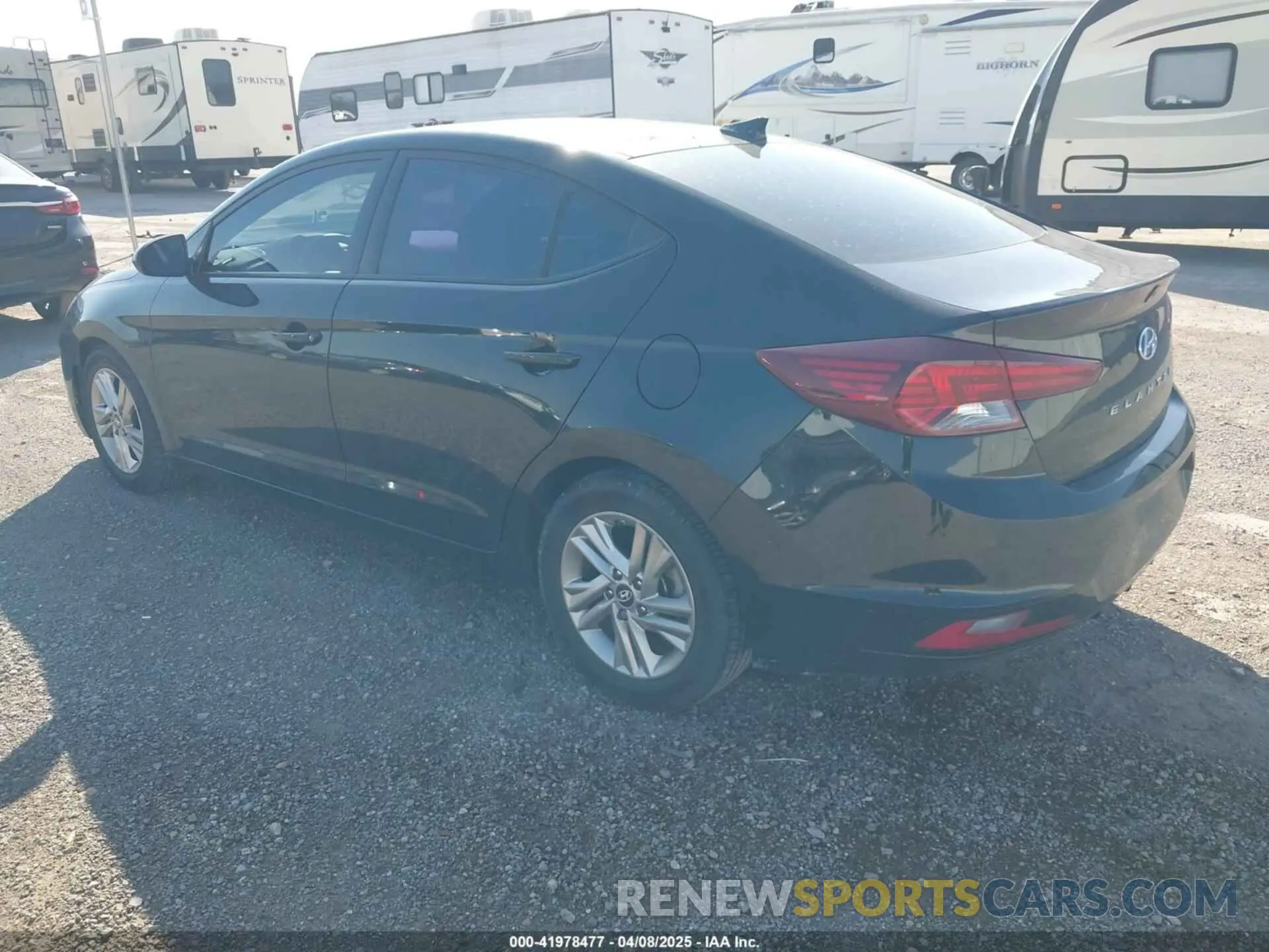 3 Photograph of a damaged car 5NPD84LF1KH478533 HYUNDAI ELANTRA 2019
