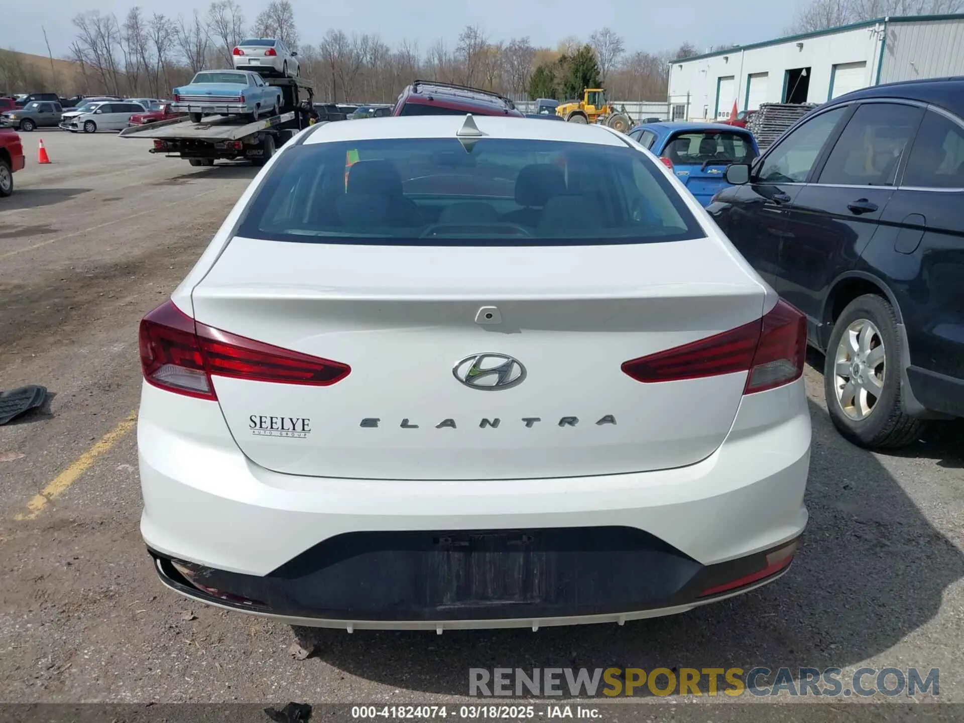 16 Photograph of a damaged car 5NPD84LF1KH478810 HYUNDAI ELANTRA 2019