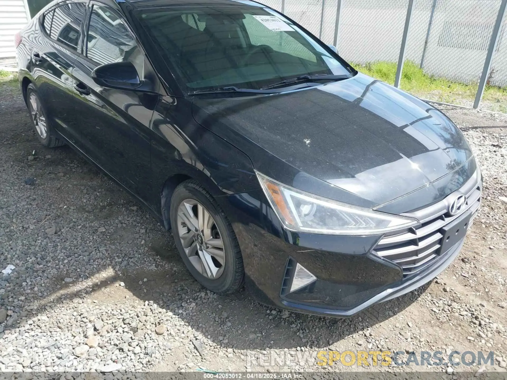 1 Фотография поврежденного автомобиля 5NPD84LF2KH416977 HYUNDAI ELANTRA 2019