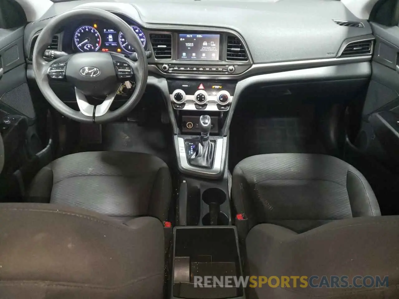 8 Photograph of a damaged car 5NPD84LF2KH432080 HYUNDAI ELANTRA 2019
