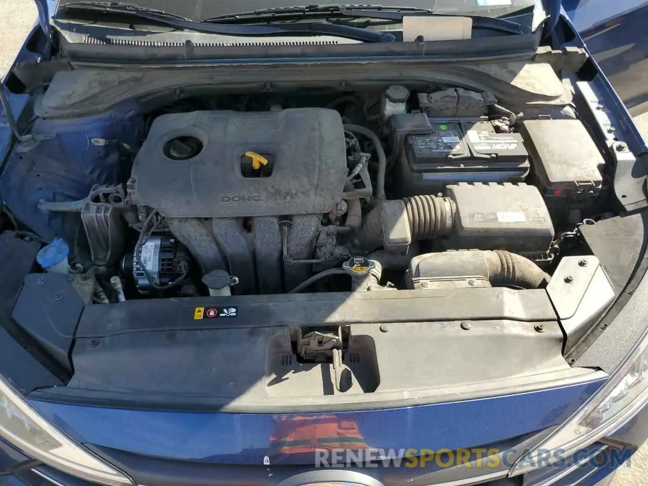 11 Photograph of a damaged car 5NPD84LF2KH455570 HYUNDAI ELANTRA 2019