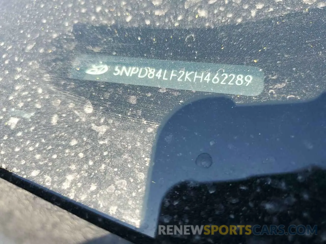 13 Photograph of a damaged car 5NPD84LF2KH462289 HYUNDAI ELANTRA 2019