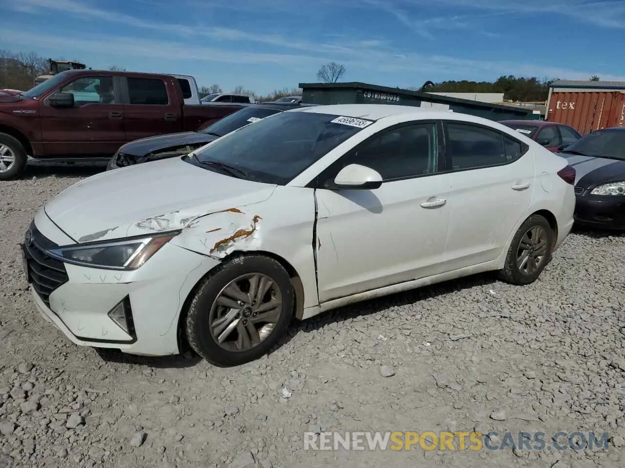 1 Фотография поврежденного автомобиля 5NPD84LF2KH482851 HYUNDAI ELANTRA 2019