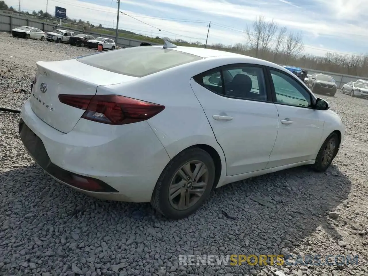 3 Фотография поврежденного автомобиля 5NPD84LF2KH482851 HYUNDAI ELANTRA 2019