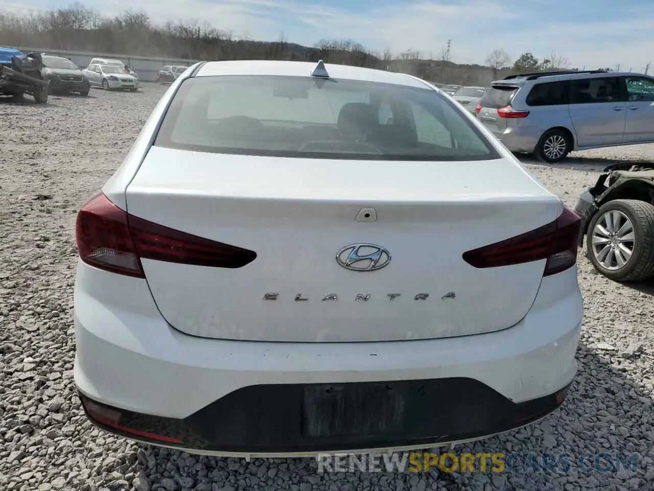6 Фотография поврежденного автомобиля 5NPD84LF2KH482851 HYUNDAI ELANTRA 2019