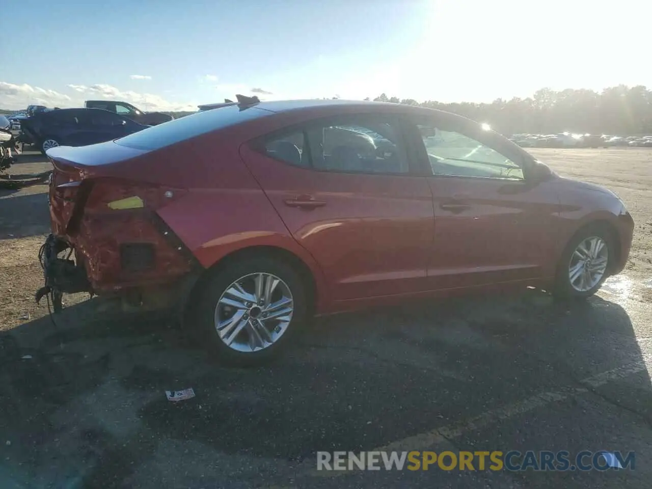 3 Photograph of a damaged car 5NPD84LF3KH406653 HYUNDAI ELANTRA 2019