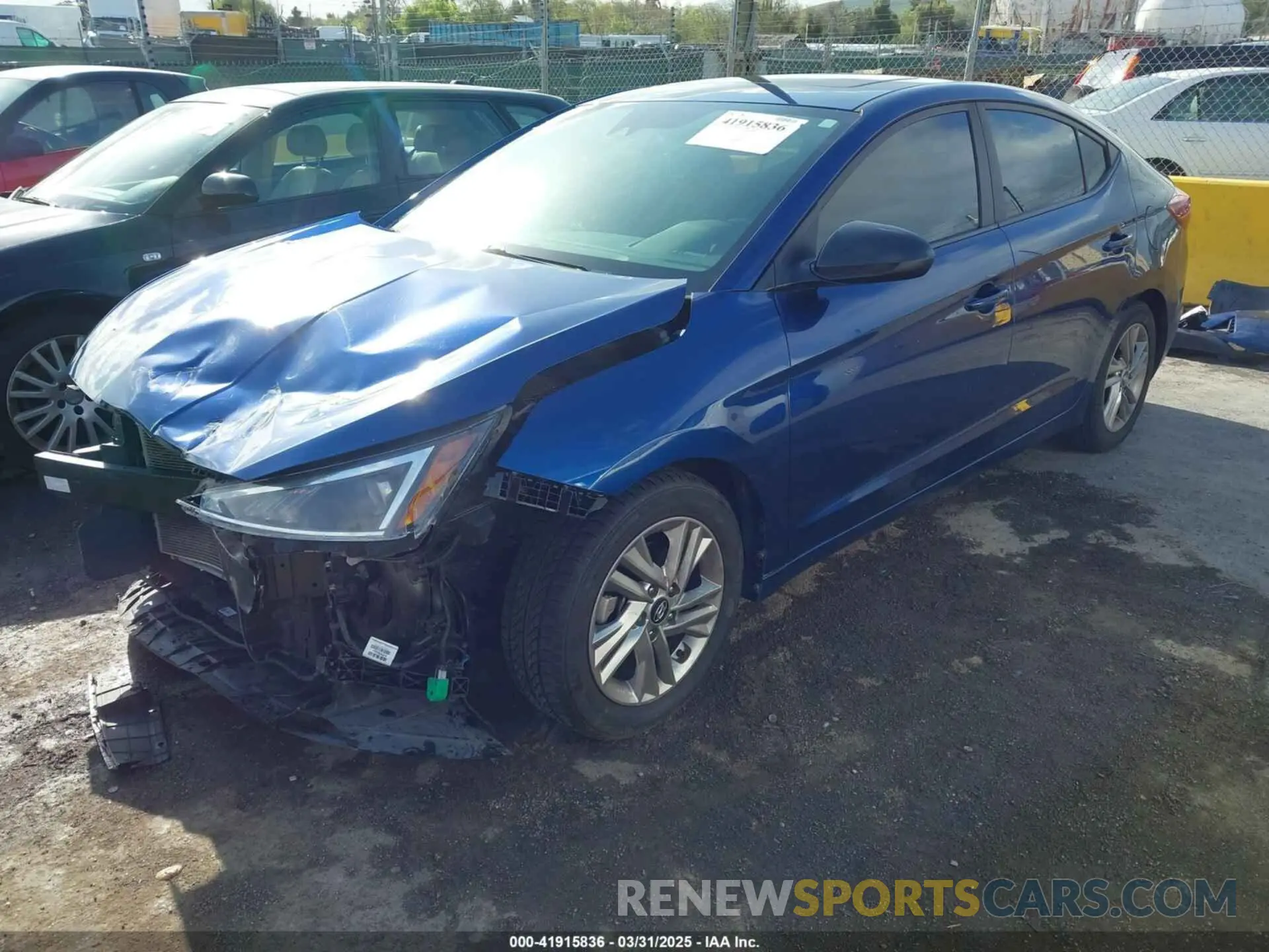 2 Фотография поврежденного автомобиля 5NPD84LF3KH419838 HYUNDAI ELANTRA 2019