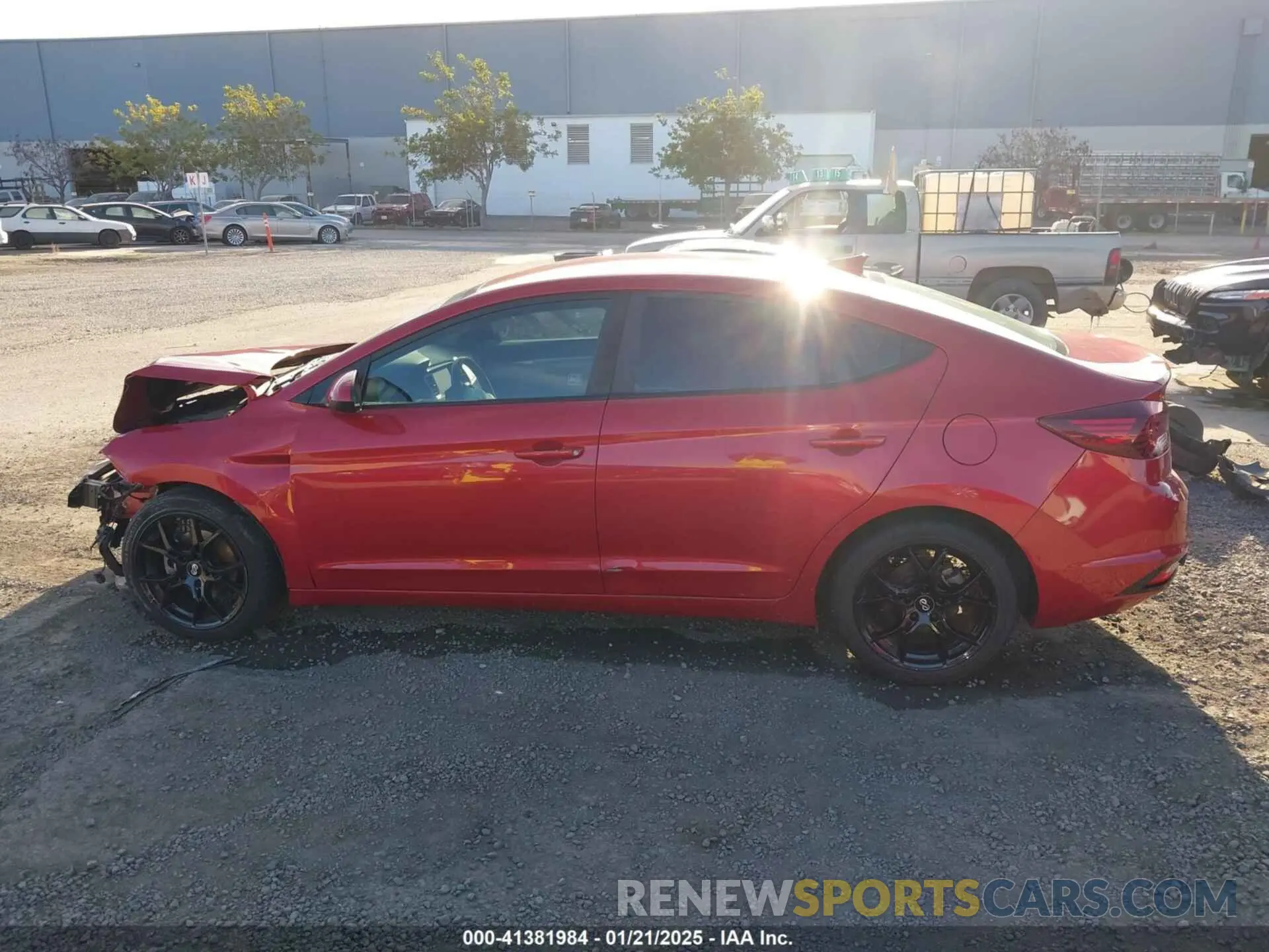 15 Photograph of a damaged car 5NPD84LF3KH463354 HYUNDAI ELANTRA 2019