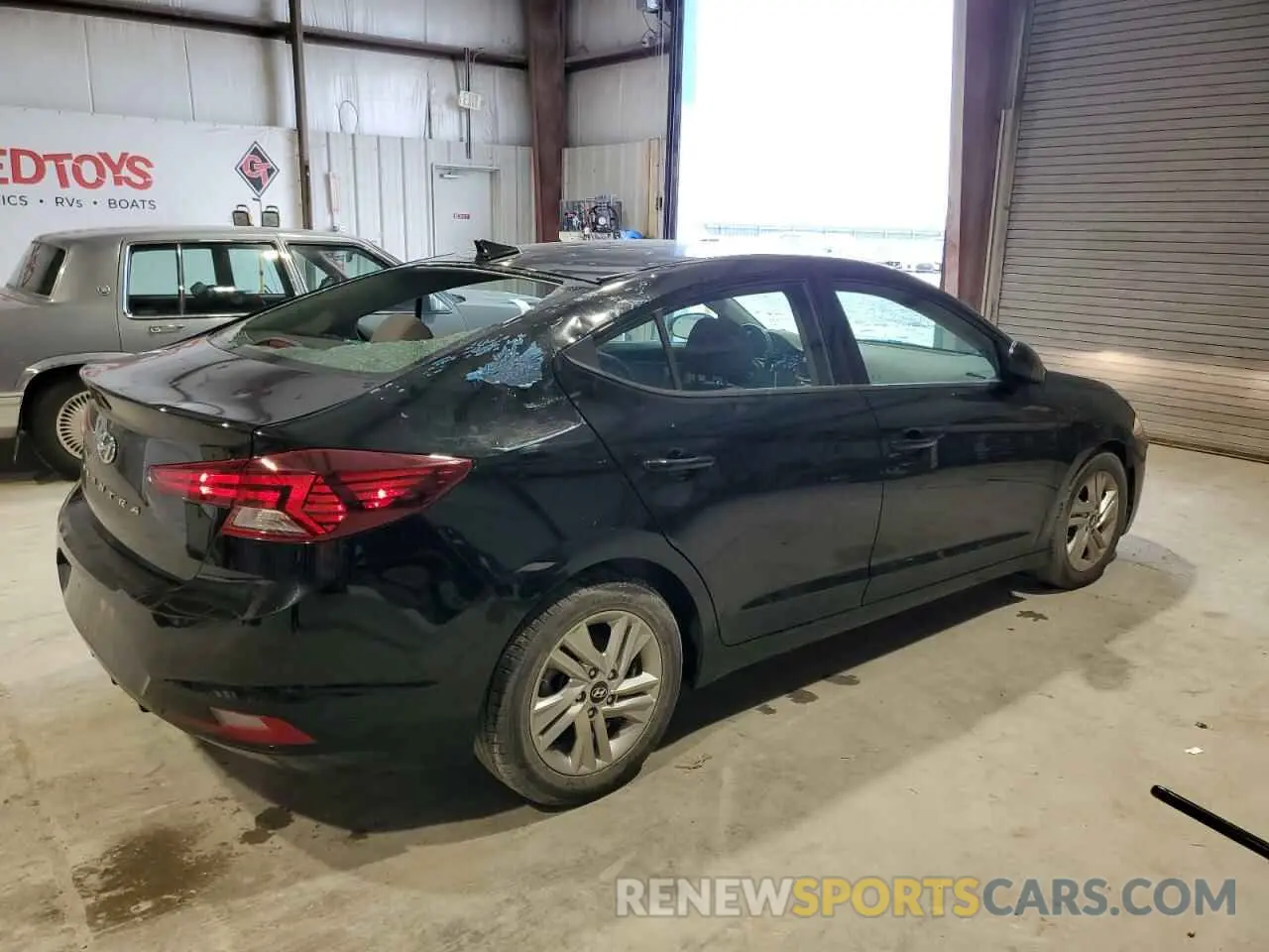 3 Photograph of a damaged car 5NPD84LF3KH474337 HYUNDAI ELANTRA 2019
