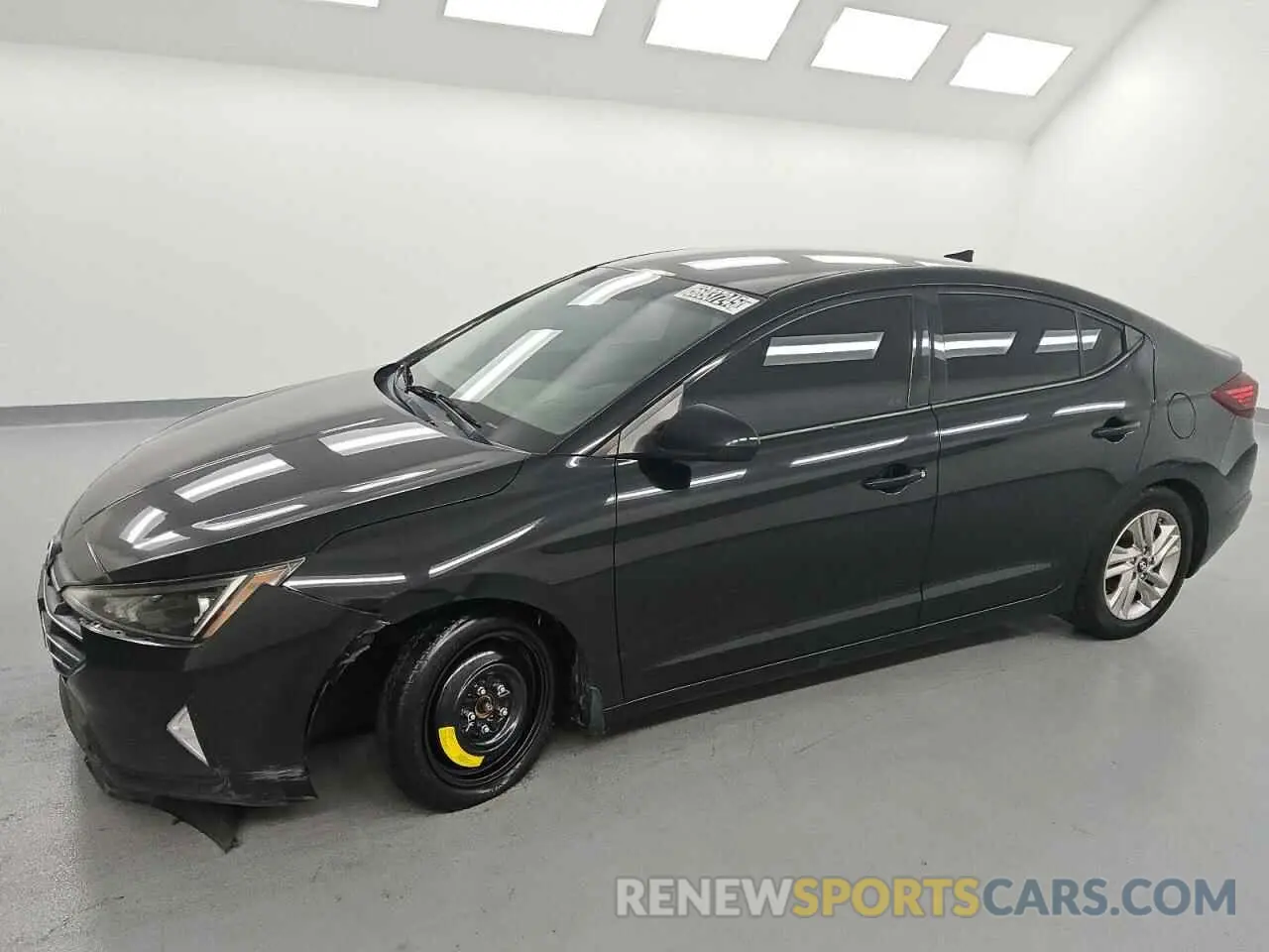 1 Photograph of a damaged car 5NPD84LF3KH478517 HYUNDAI ELANTRA 2019