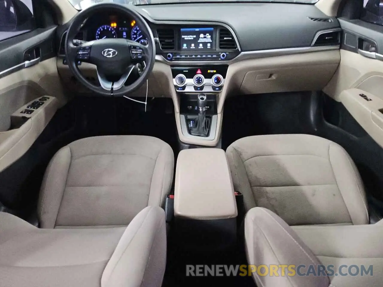8 Photograph of a damaged car 5NPD84LF3KH478517 HYUNDAI ELANTRA 2019