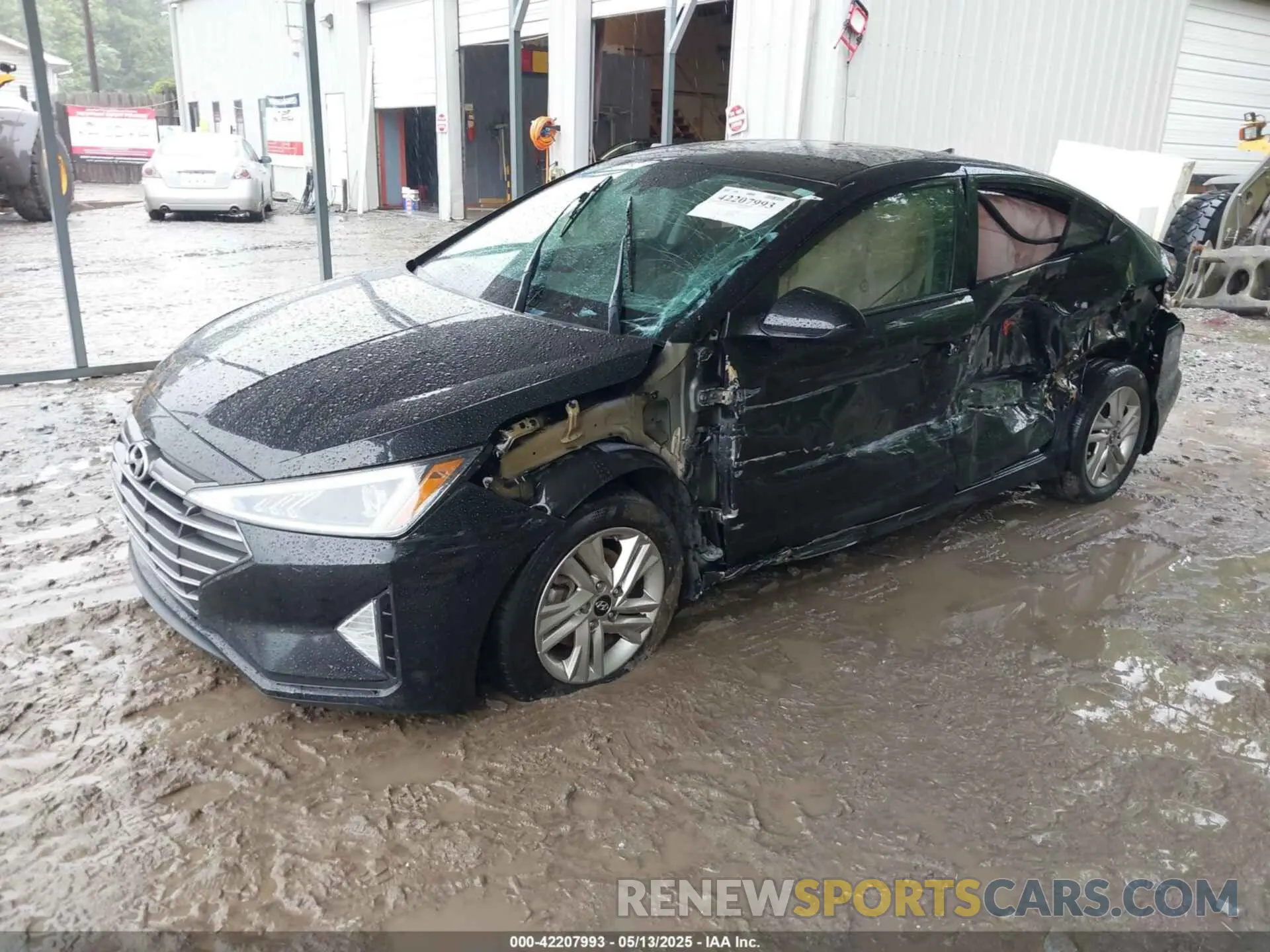 2 Photograph of a damaged car 5NPD84LF3KH497536 HYUNDAI ELANTRA 2019