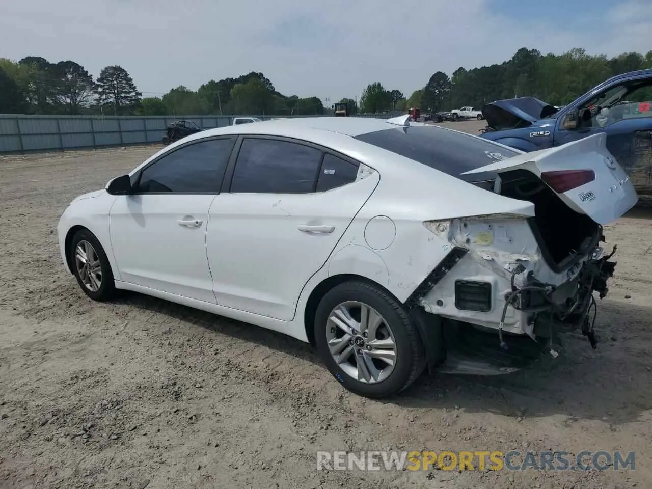 2 Photograph of a damaged car 5NPD84LF4KH413451 HYUNDAI ELANTRA 2019