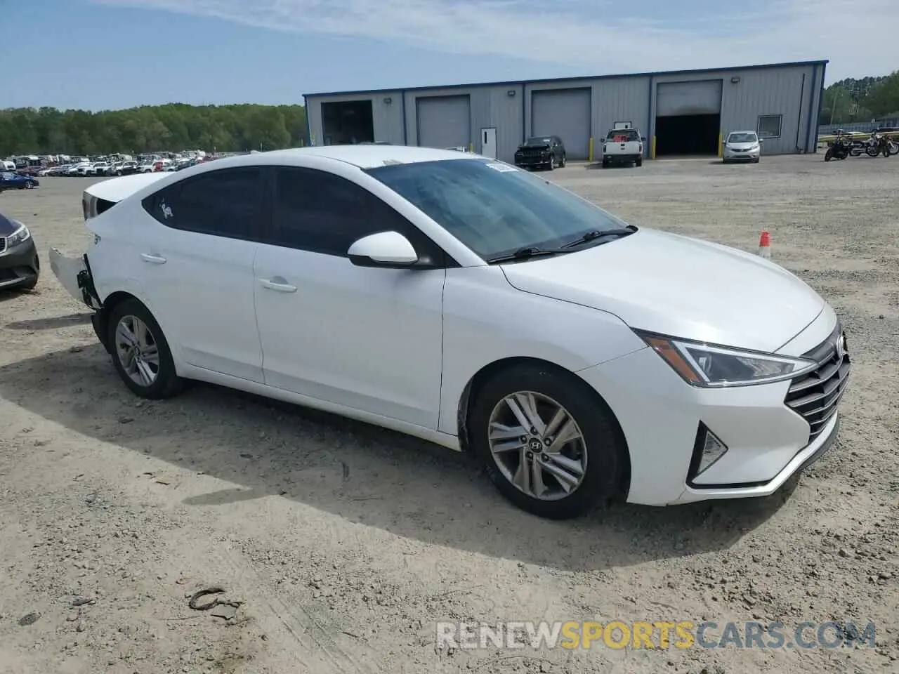 4 Photograph of a damaged car 5NPD84LF4KH413451 HYUNDAI ELANTRA 2019
