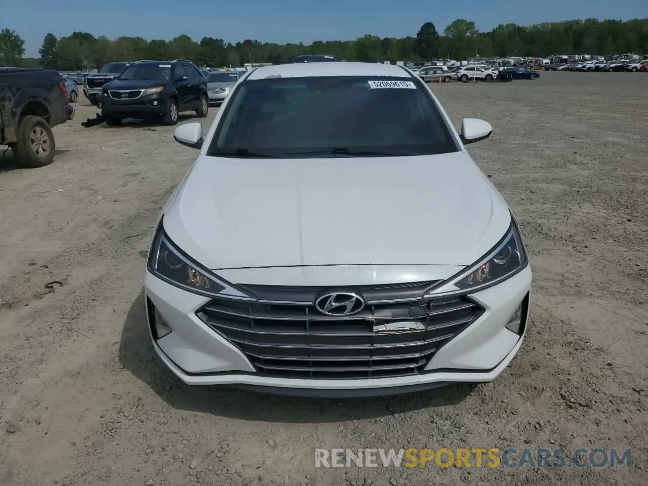 5 Photograph of a damaged car 5NPD84LF4KH413451 HYUNDAI ELANTRA 2019