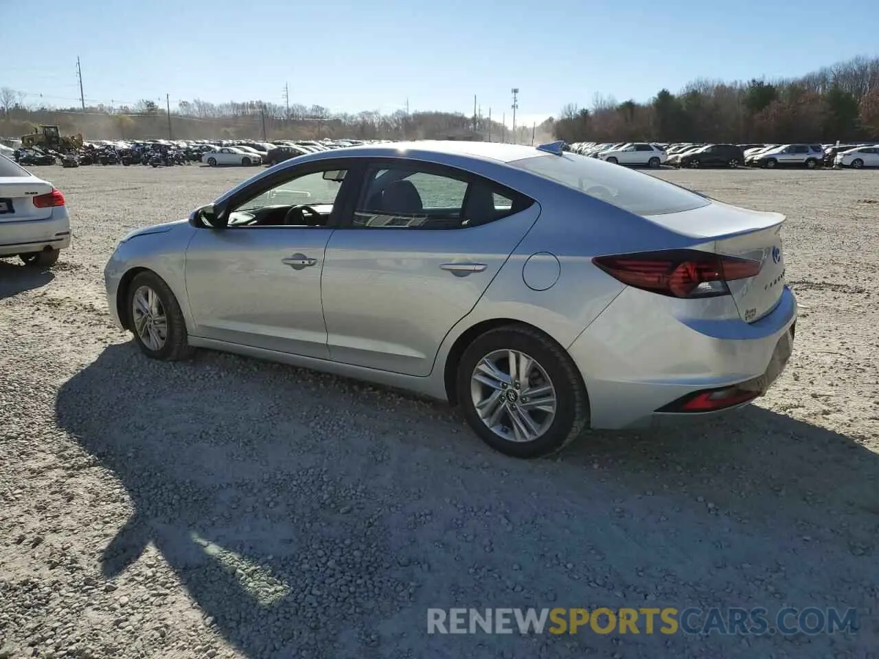 2 Photograph of a damaged car 5NPD84LF4KH453772 HYUNDAI ELANTRA 2019