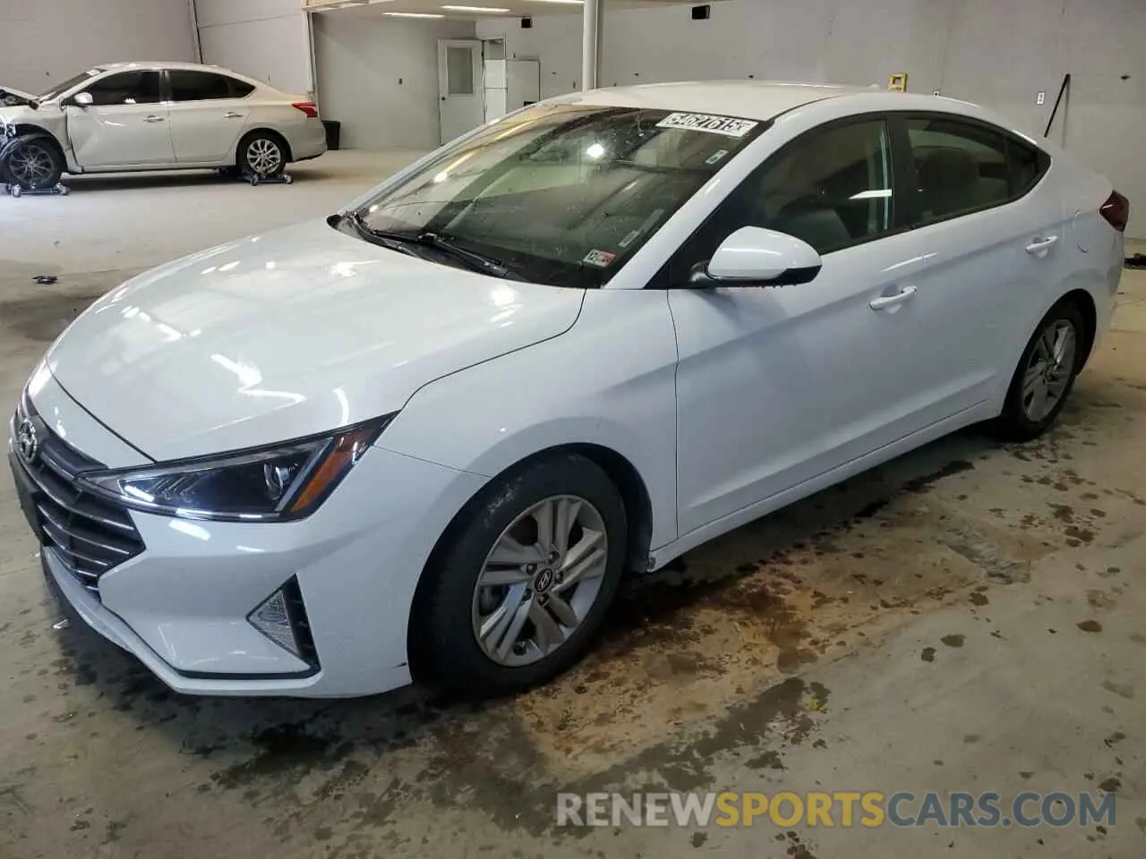 1 Photograph of a damaged car 5NPD84LF4KH469924 HYUNDAI ELANTRA 2019