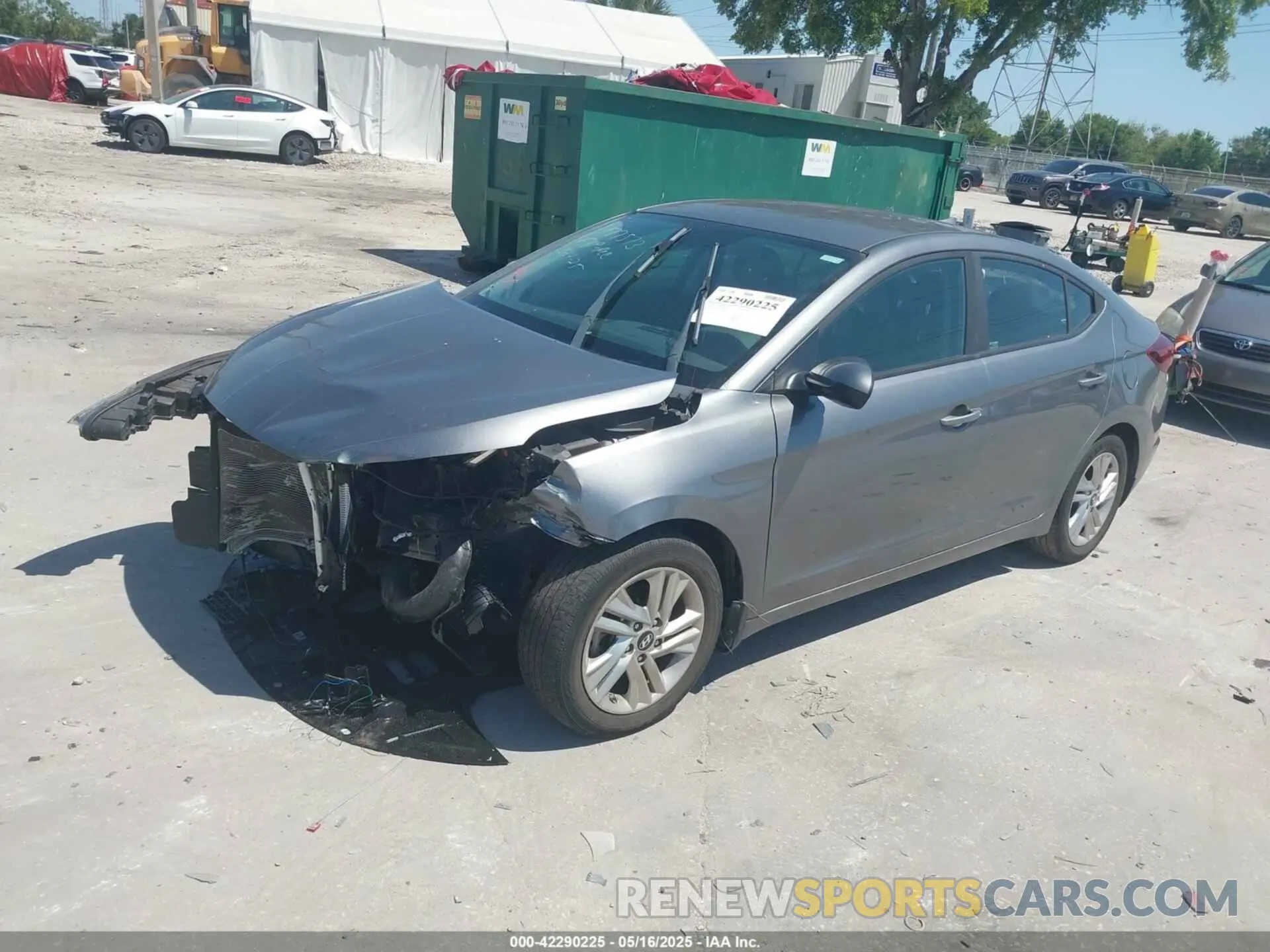 2 Фотография поврежденного автомобиля 5NPD84LF4KH476002 HYUNDAI ELANTRA 2019