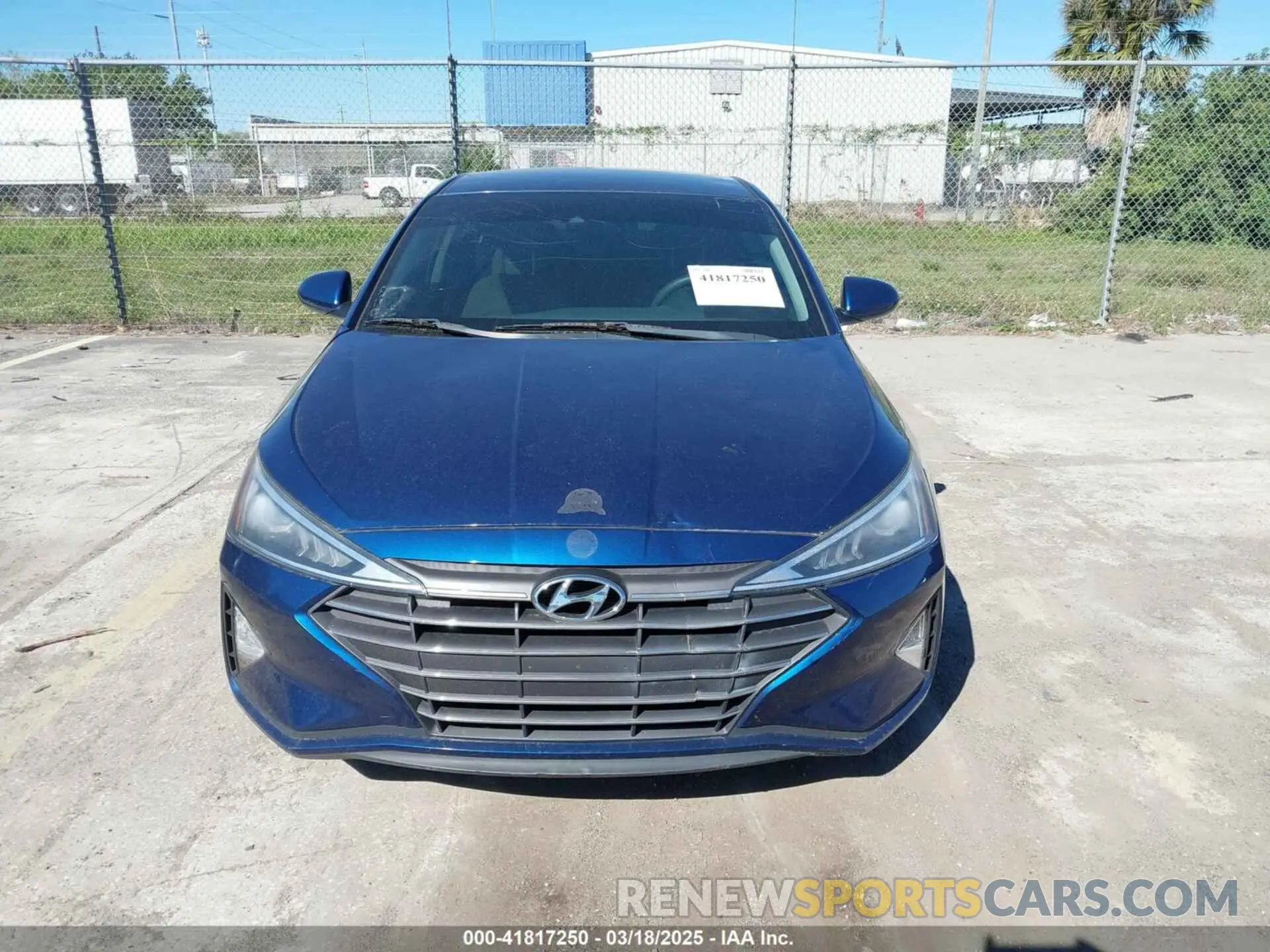 12 Photograph of a damaged car 5NPD84LF5KH407836 HYUNDAI ELANTRA 2019