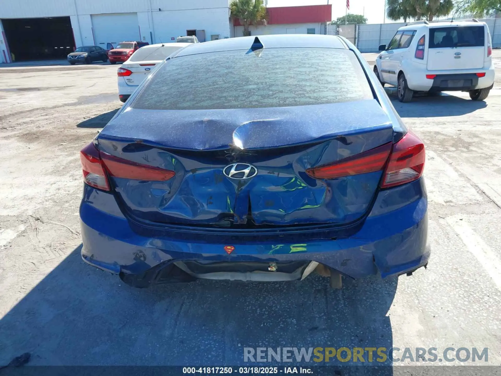 16 Photograph of a damaged car 5NPD84LF5KH407836 HYUNDAI ELANTRA 2019