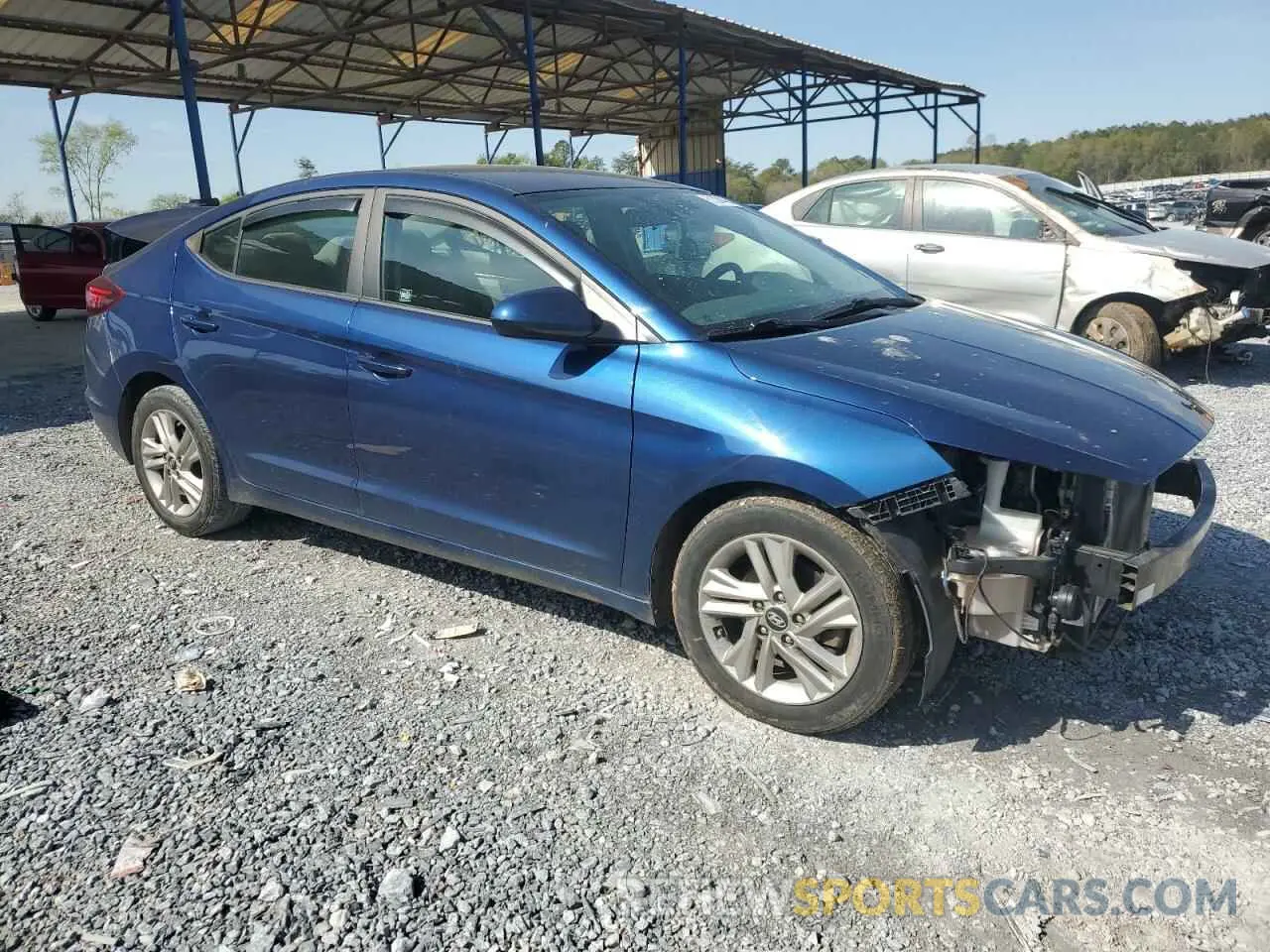 4 Фотография поврежденного автомобиля 5NPD84LF5KH413118 HYUNDAI ELANTRA 2019