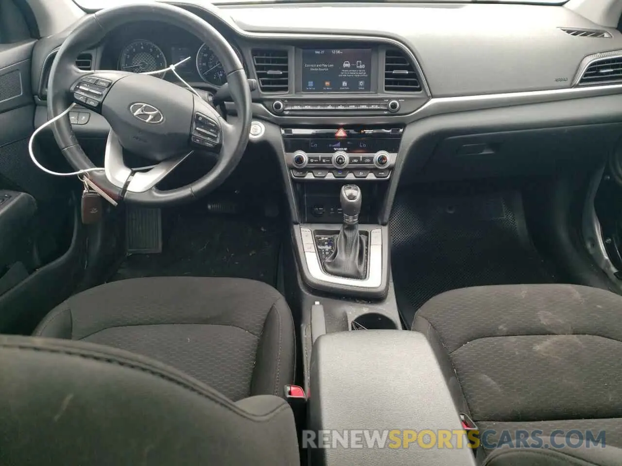 8 Photograph of a damaged car 5NPD84LF5KH440108 HYUNDAI ELANTRA 2019