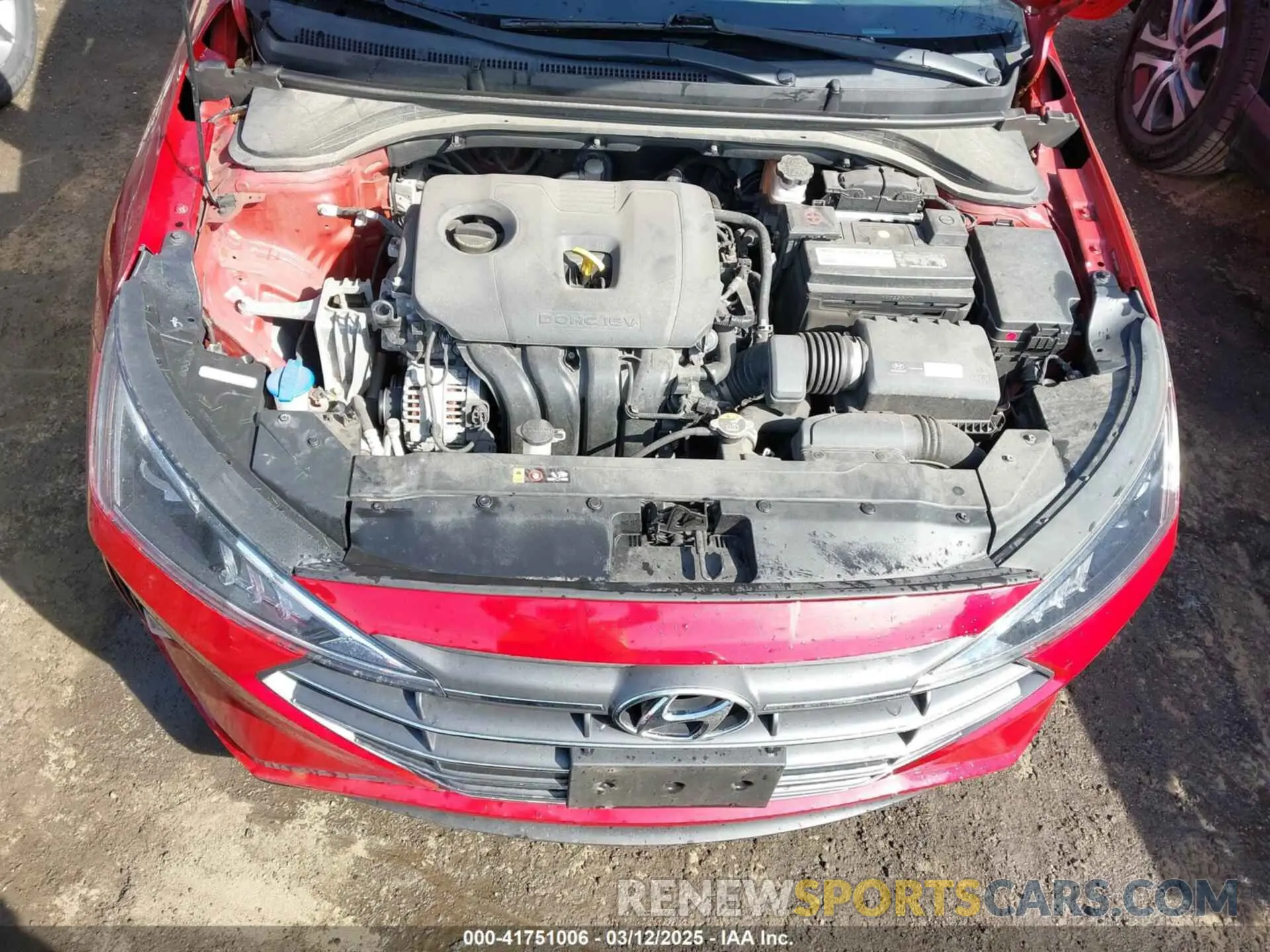 10 Фотография поврежденного автомобиля 5NPD84LF5KH466241 HYUNDAI ELANTRA 2019