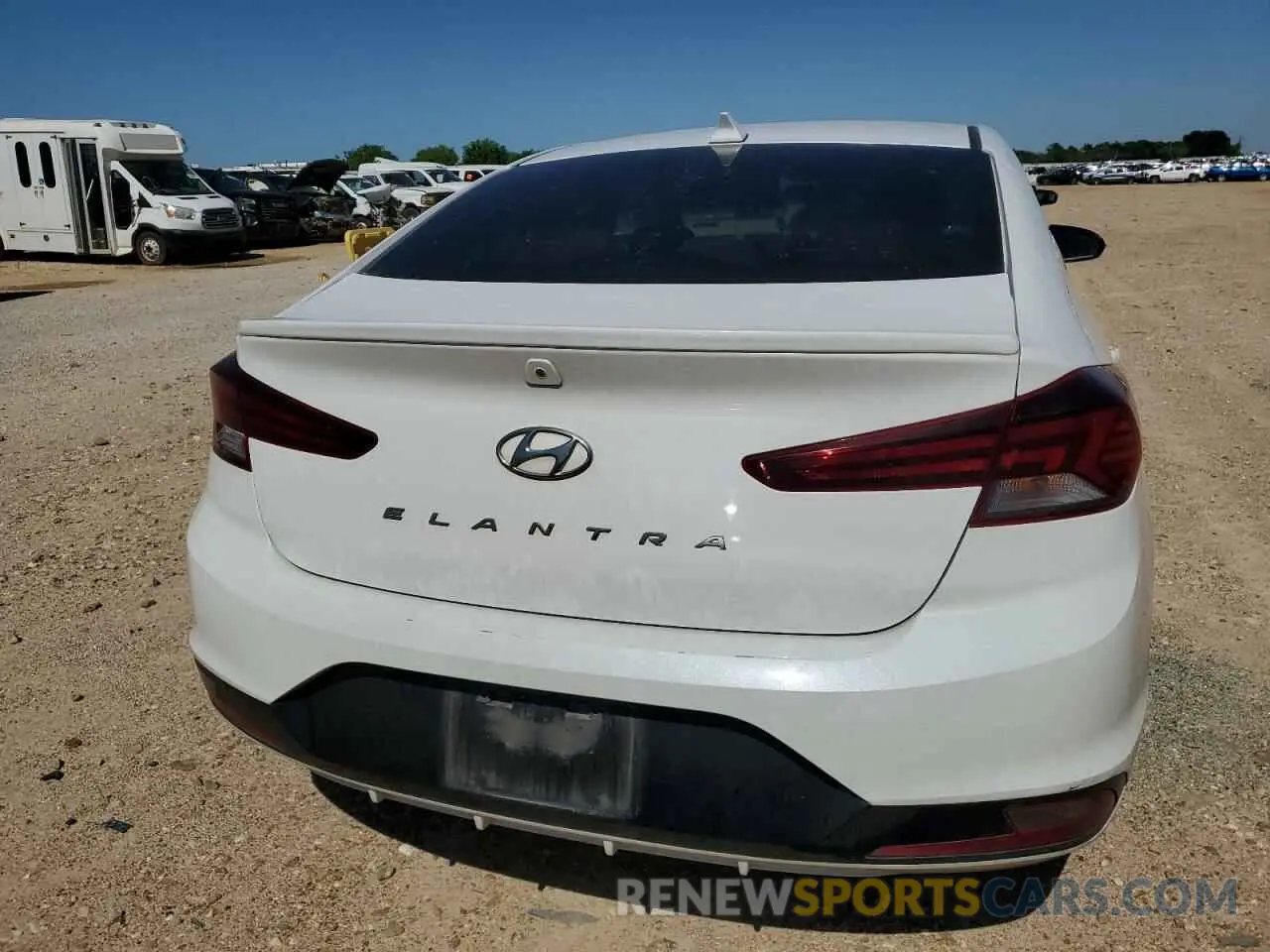6 Photograph of a damaged car 5NPD84LF6KH416285 HYUNDAI ELANTRA 2019
