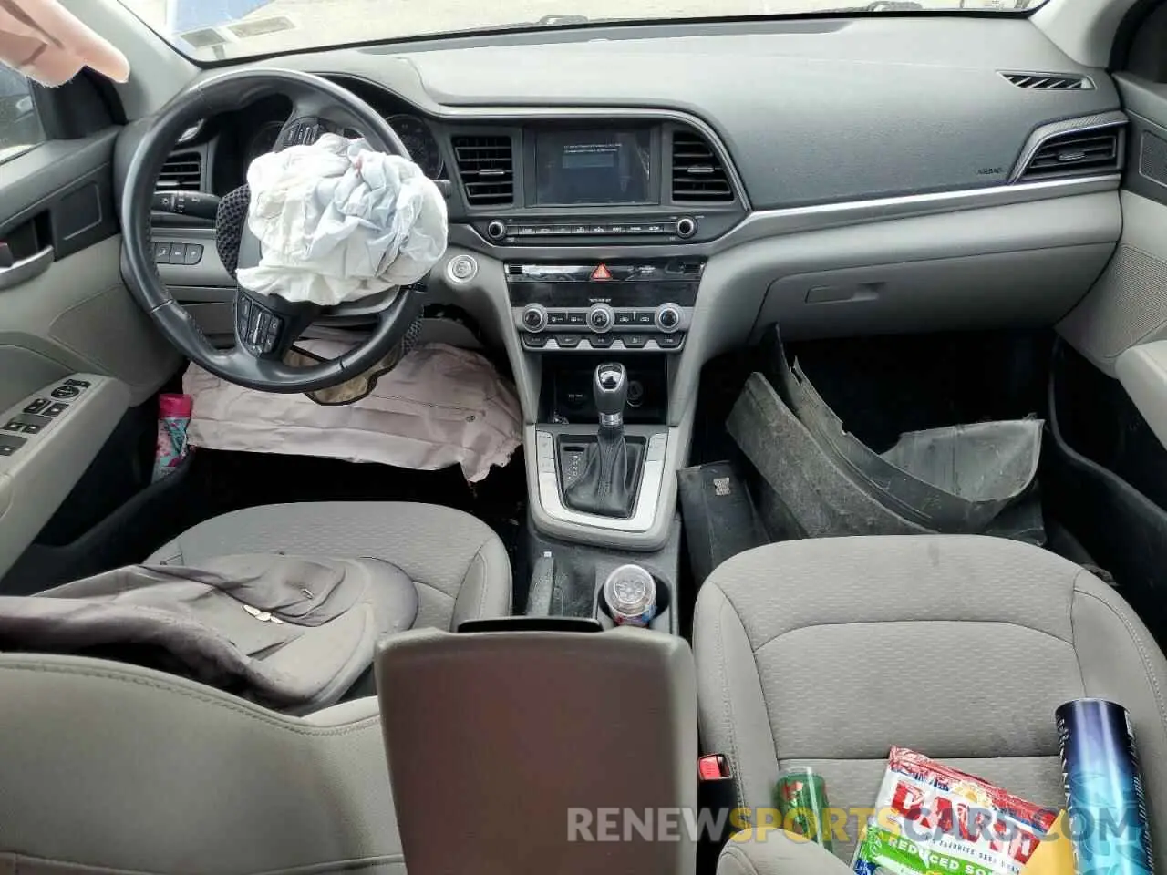 8 Фотография поврежденного автомобиля 5NPD84LF6KH429604 HYUNDAI ELANTRA 2019