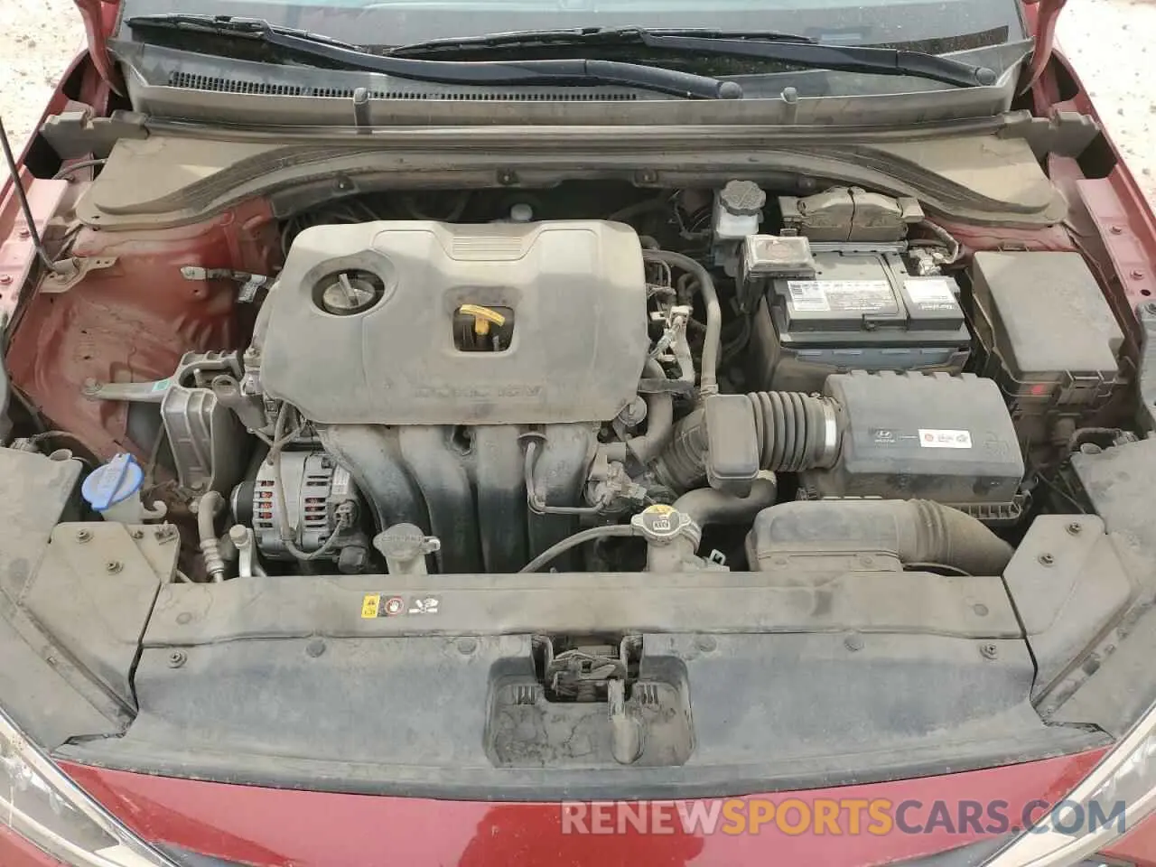 11 Photograph of a damaged car 5NPD84LF6KH441395 HYUNDAI ELANTRA 2019