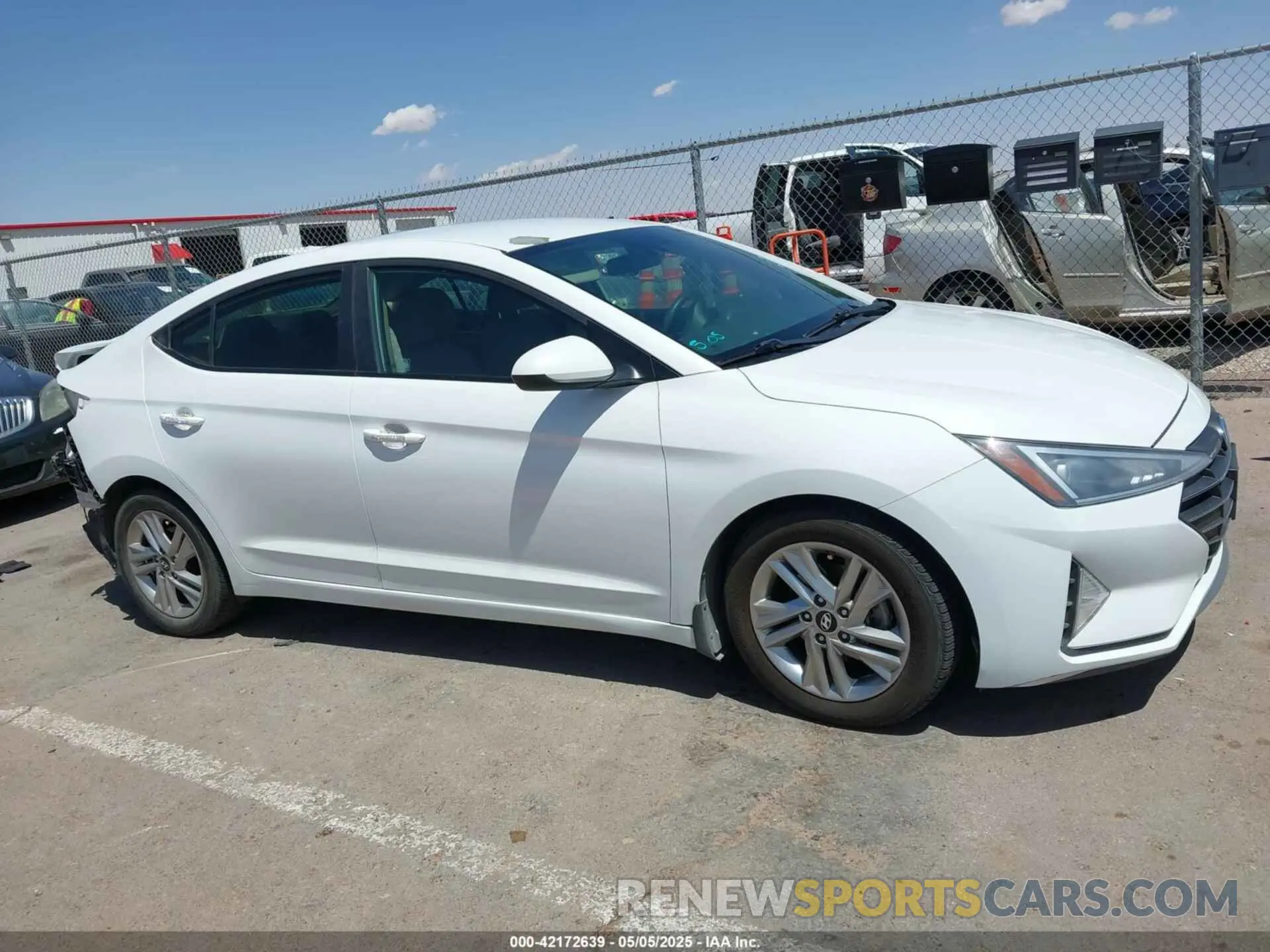 13 Photograph of a damaged car 5NPD84LF6KH476759 HYUNDAI ELANTRA 2019