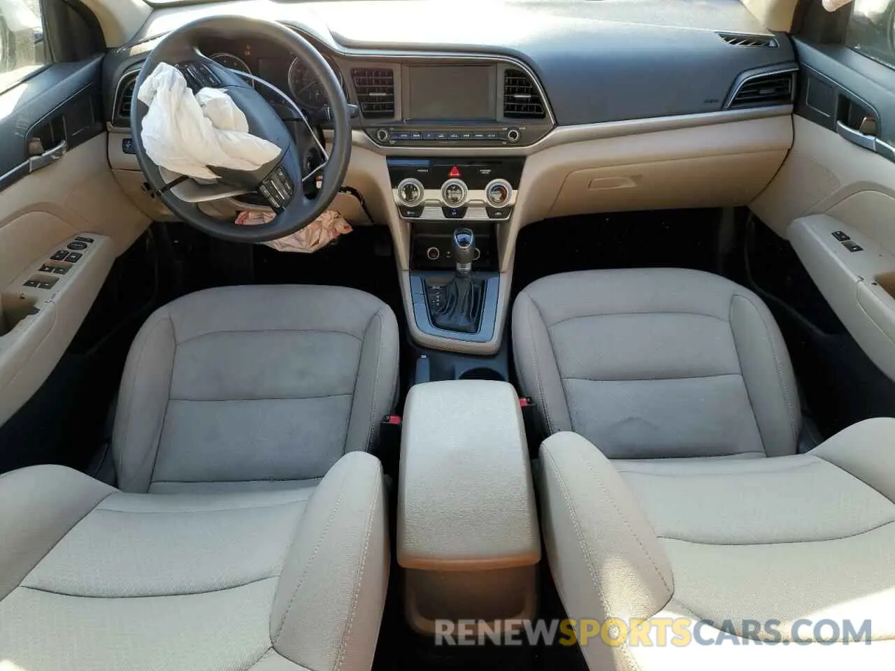 8 Фотография поврежденного автомобиля 5NPD84LF6KH484831 HYUNDAI ELANTRA 2019